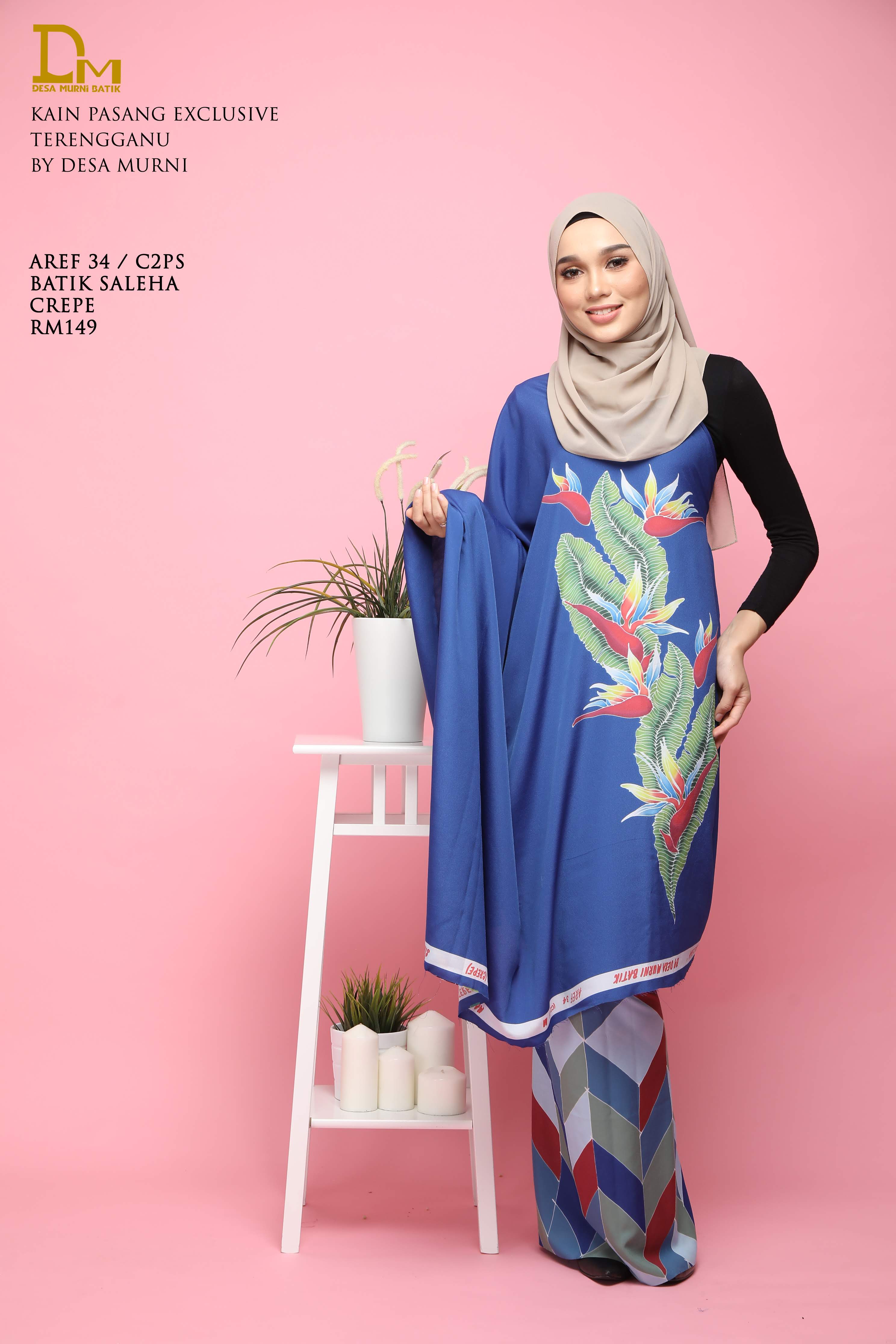 BATIK SALEHA CREPE AREF 34