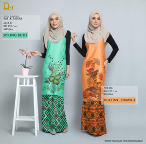BATIK ZAHRA AREF 84 SALUNA SPRING BUDS