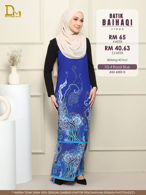 BAIHAQI H 5-4 ROYAL BLUE