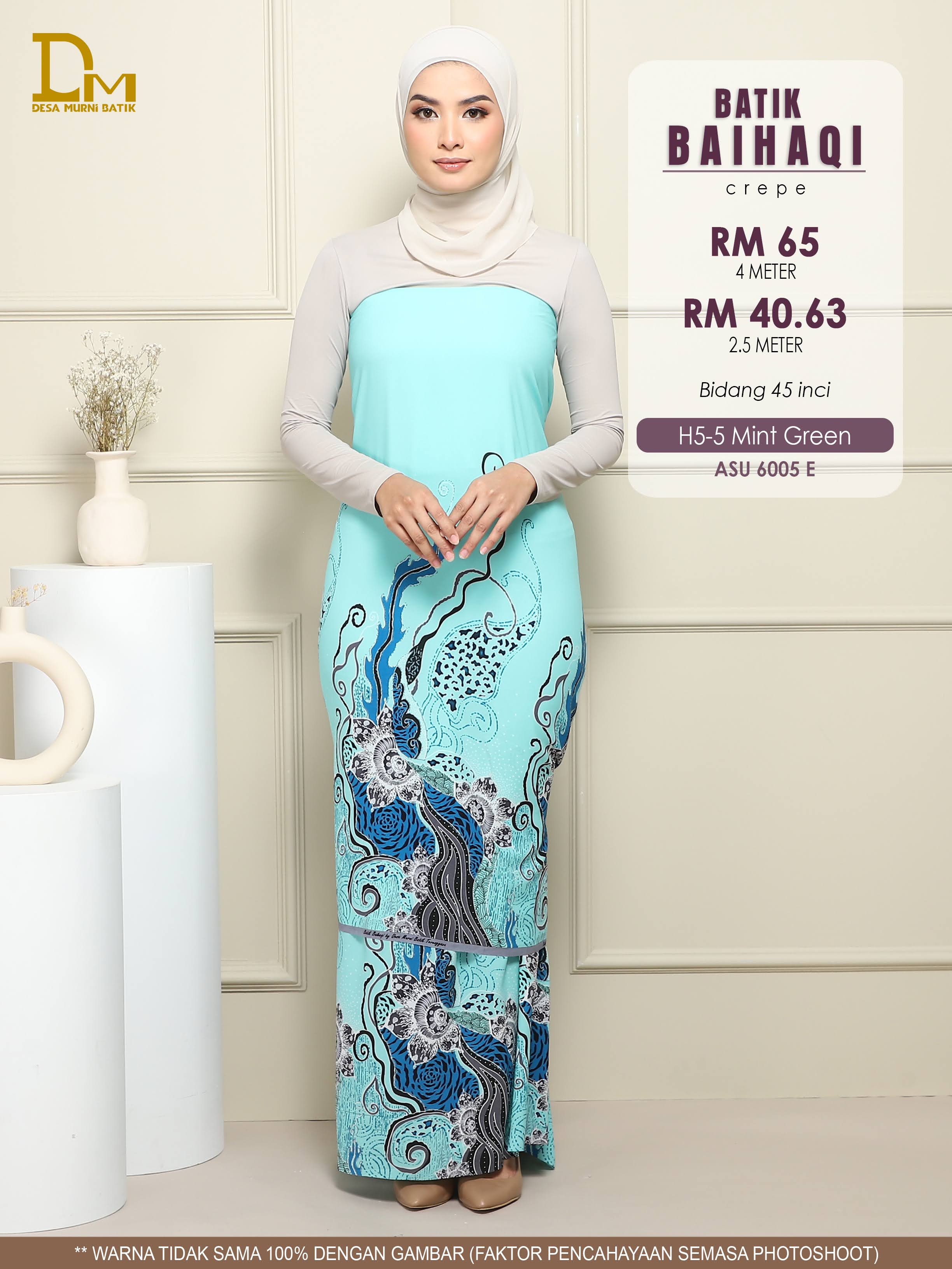 BAIHAQI H 5-5 MINT HIJAU