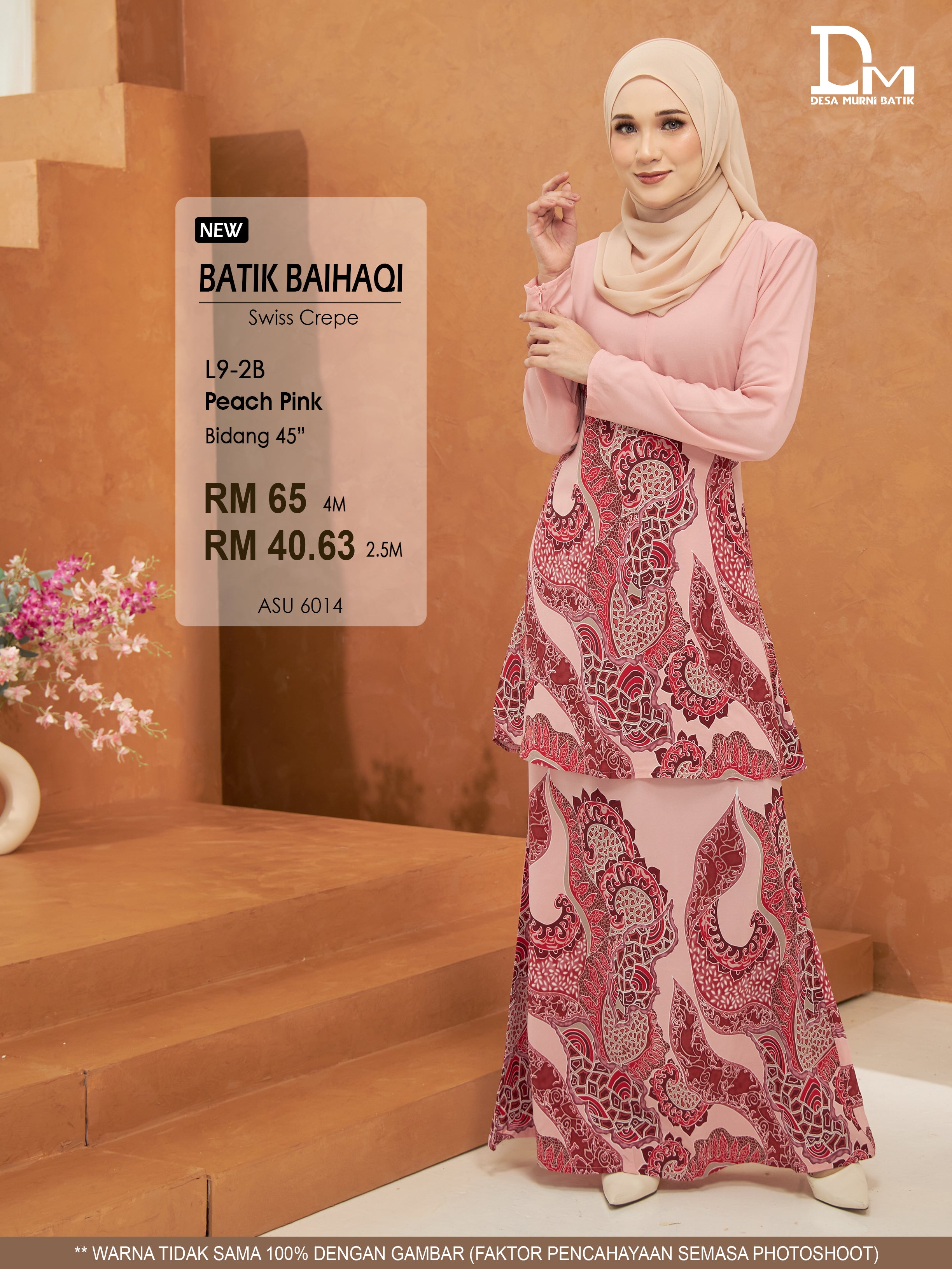 BAIHAQI L 9-2 PEACH PINK