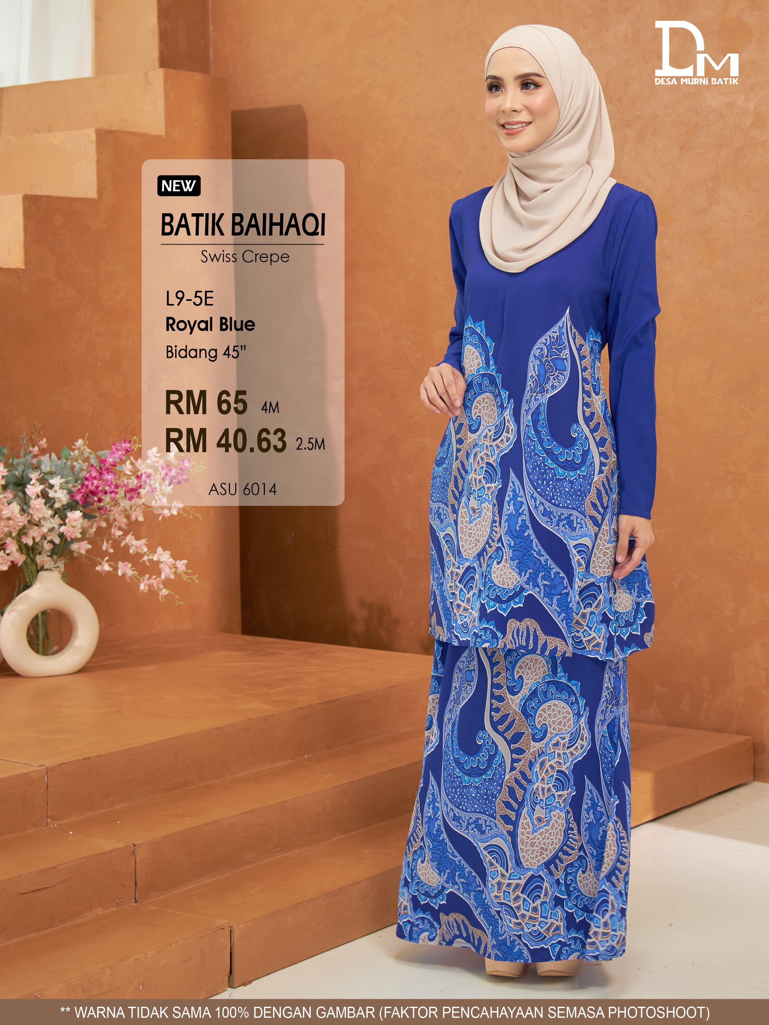 BAIHAQI L 9-5 ROYAL BLUE