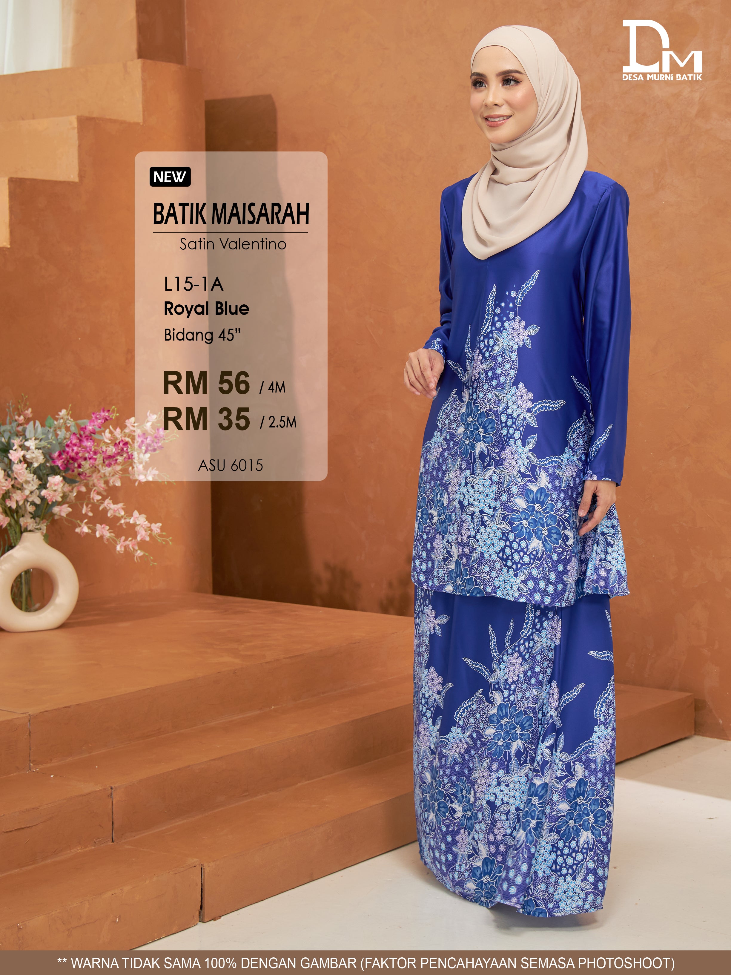MAISARAH L 15-1 ROYAL BLUE