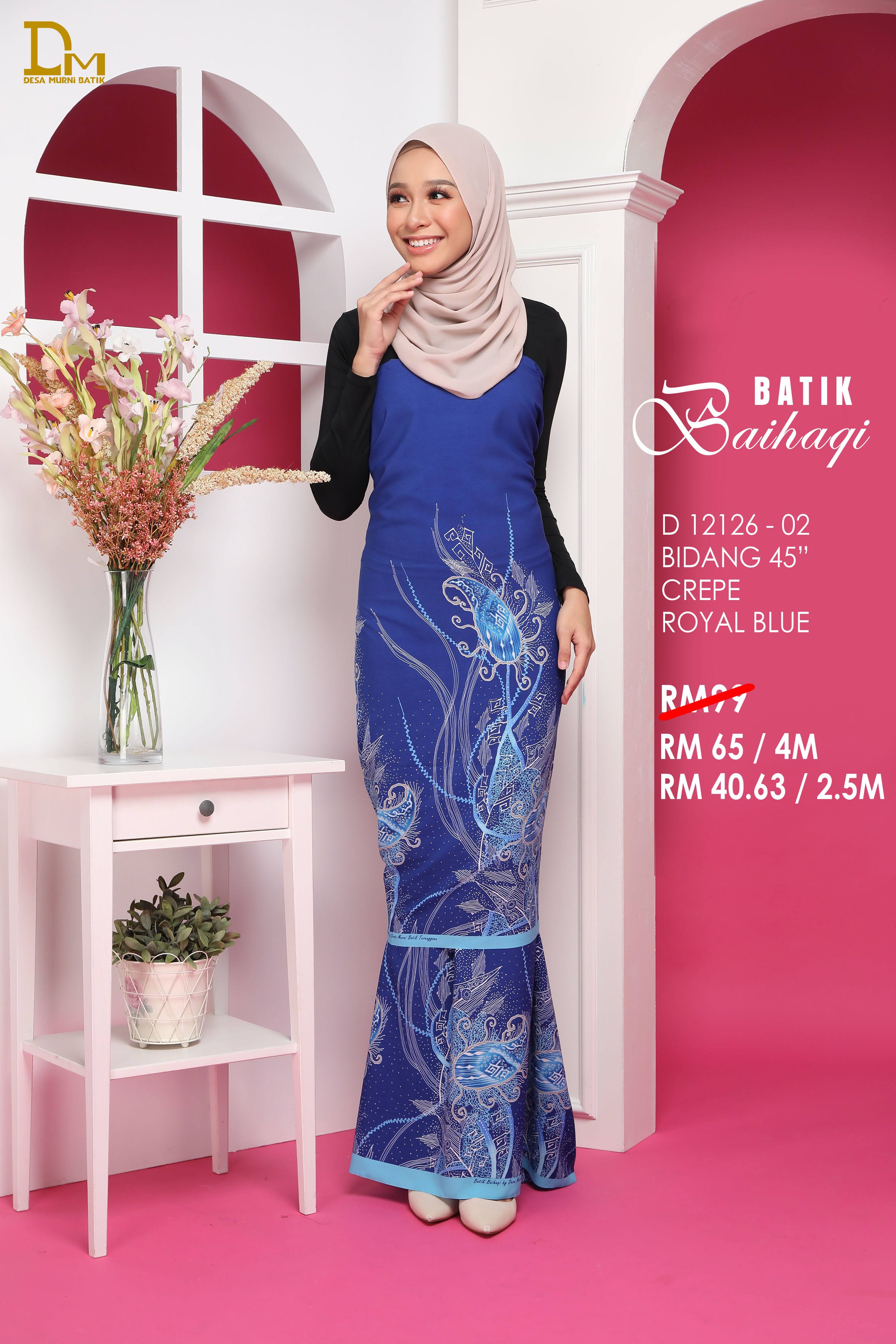 BAIHAQI D 11-2 ROYAL BLUE