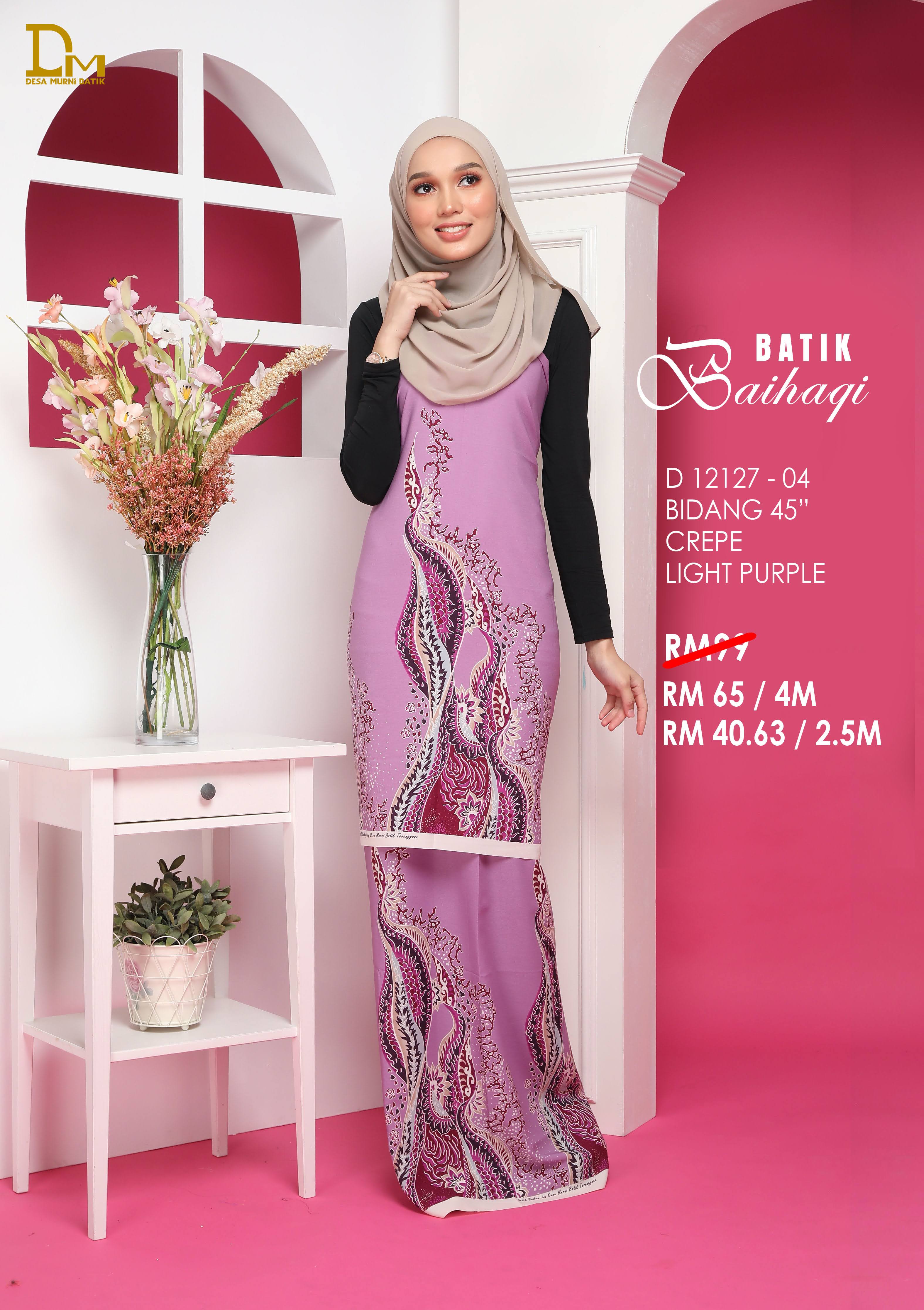 BAIHAQI D 12-4 LIGHT PURPLE