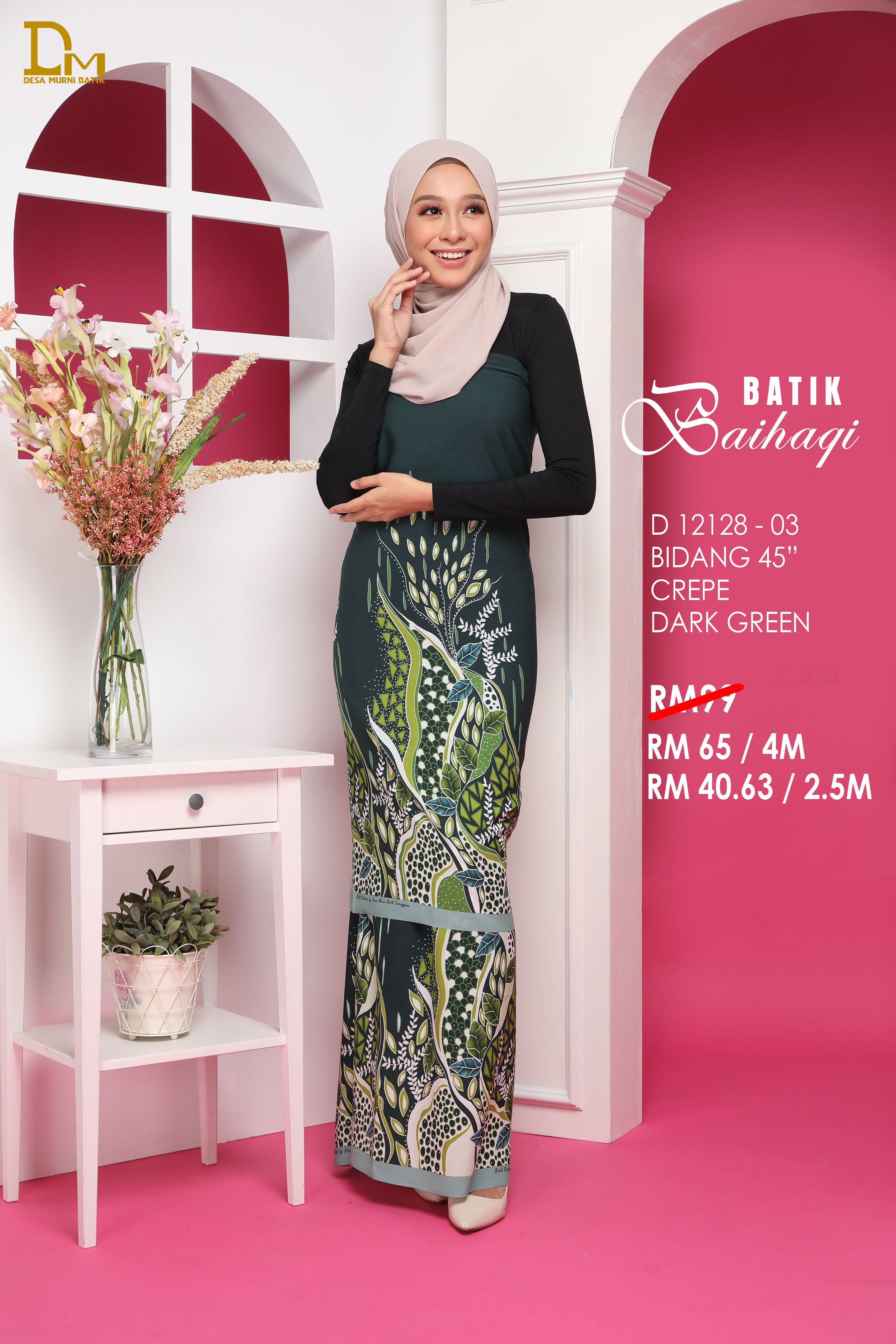 BAIHAQI D 13-3 DARK GREEN