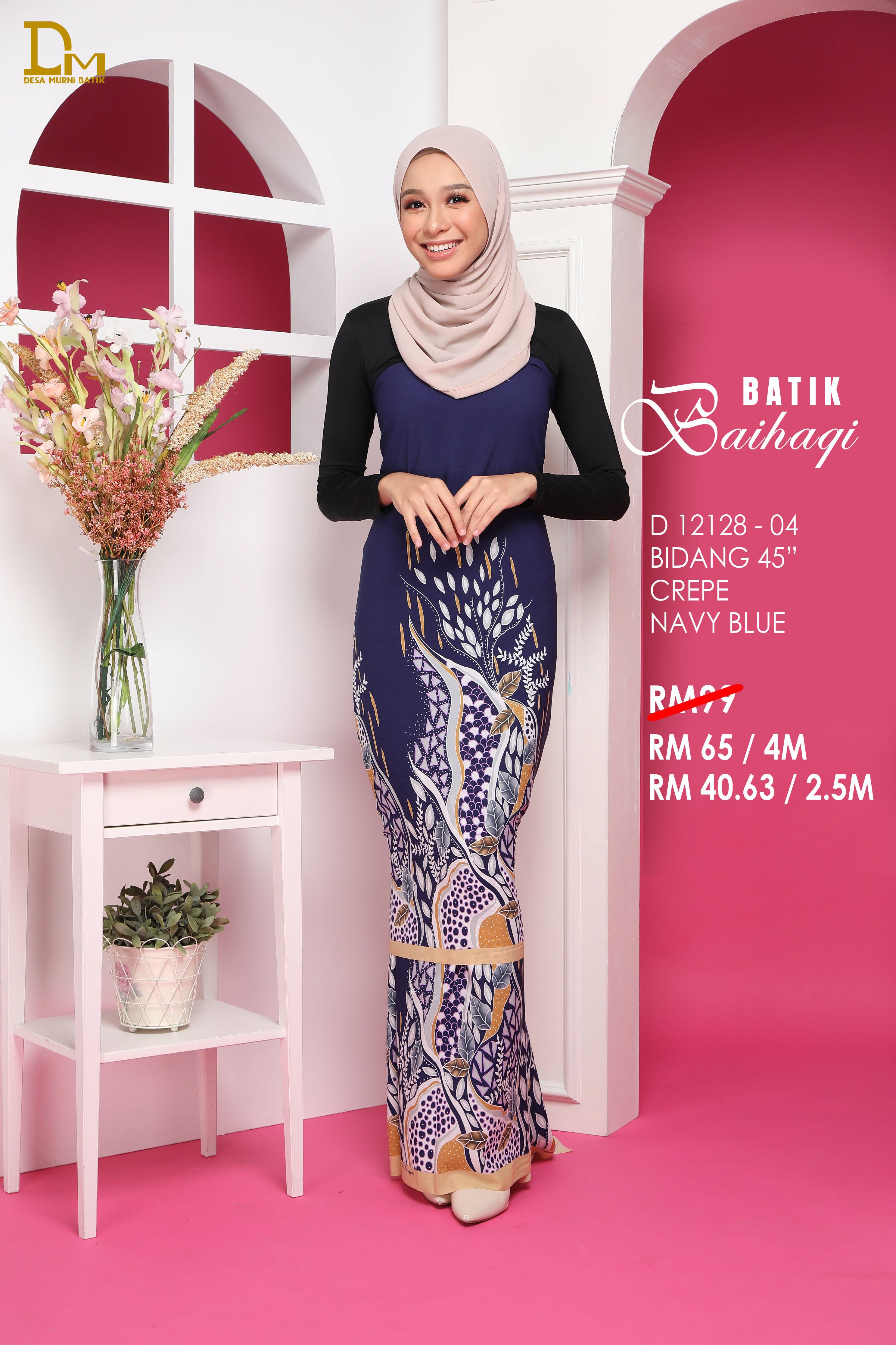 BAIHAQI D 13-4 NAVY BLUE