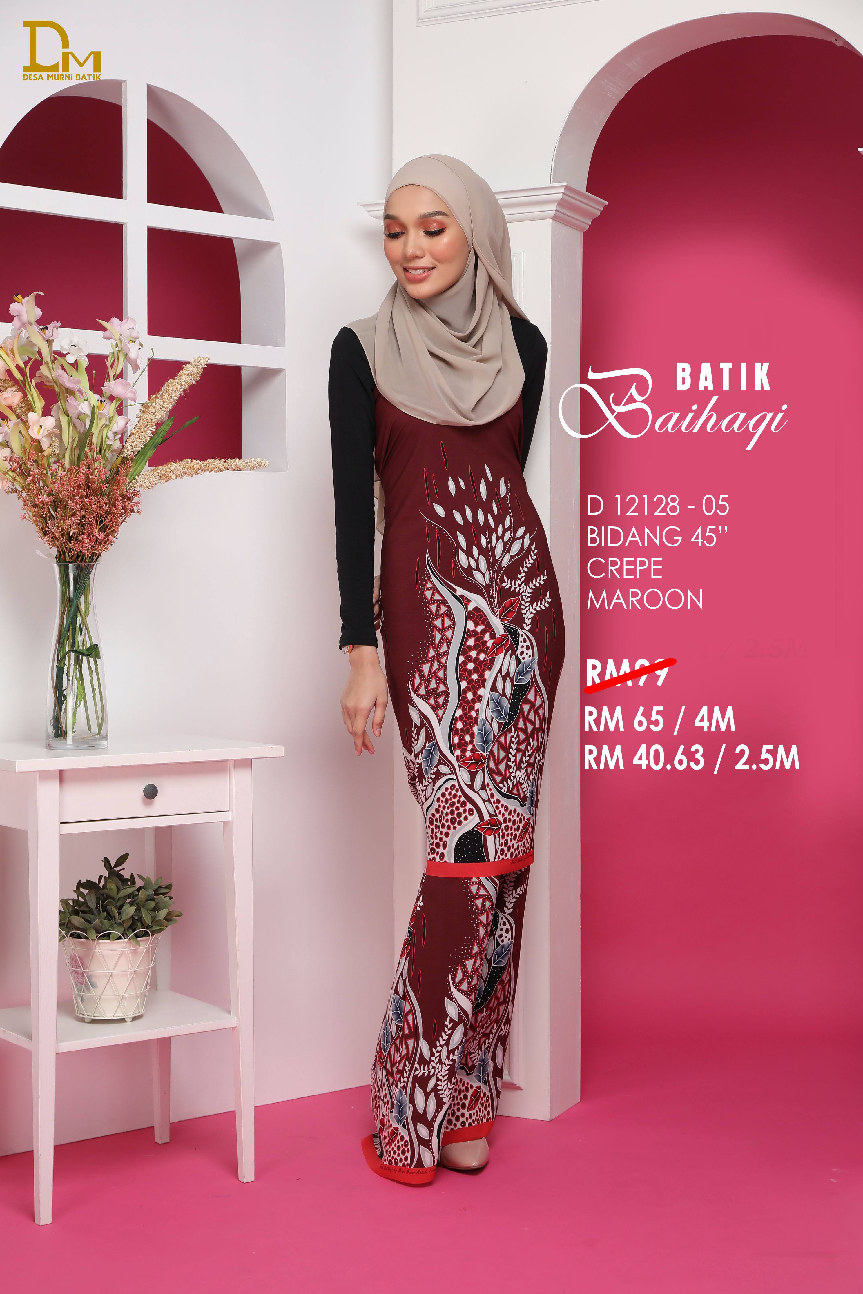 BAIHAQI D 13-5 MAROON