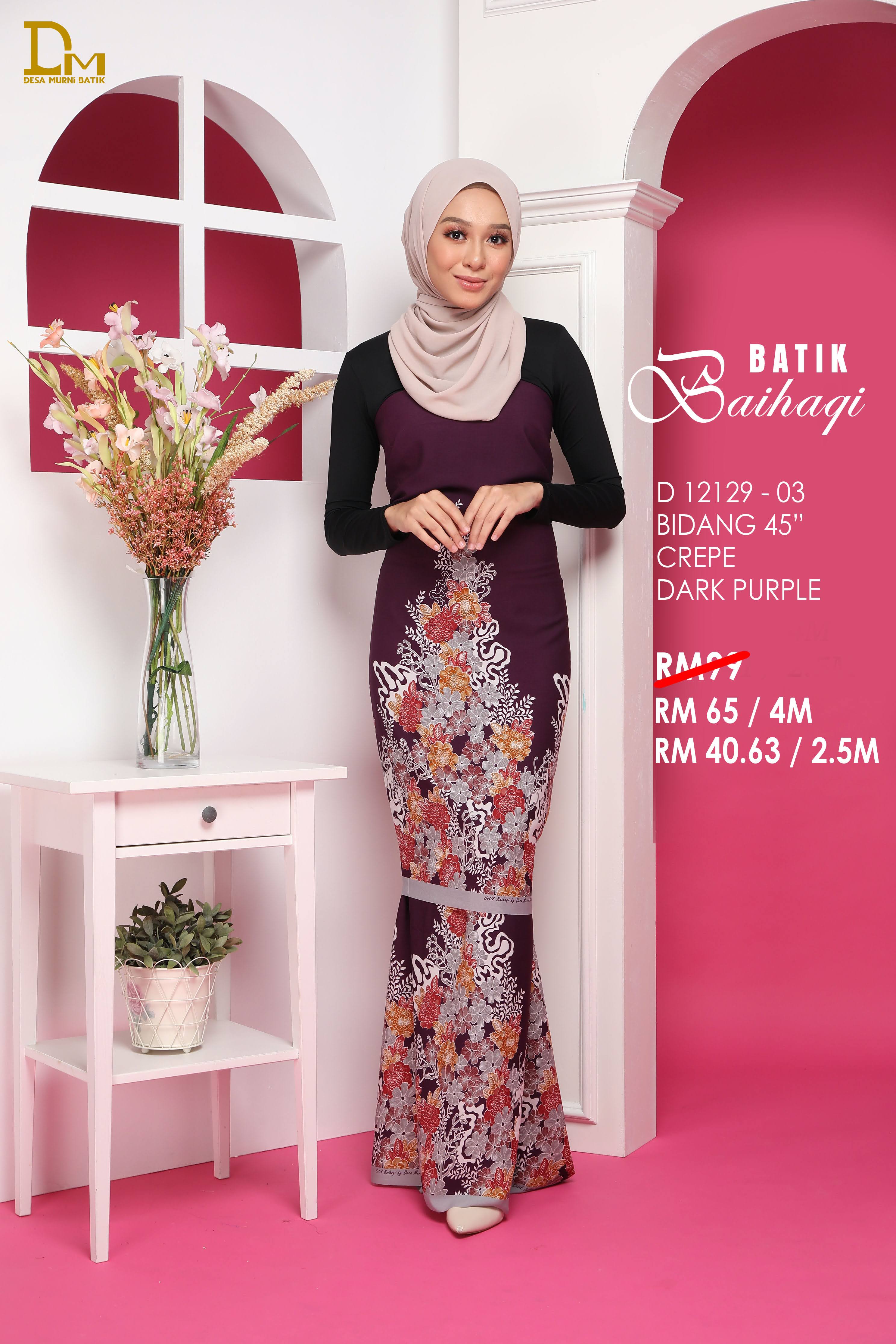 BAIHAQI D 14-3 DARK PURPLE