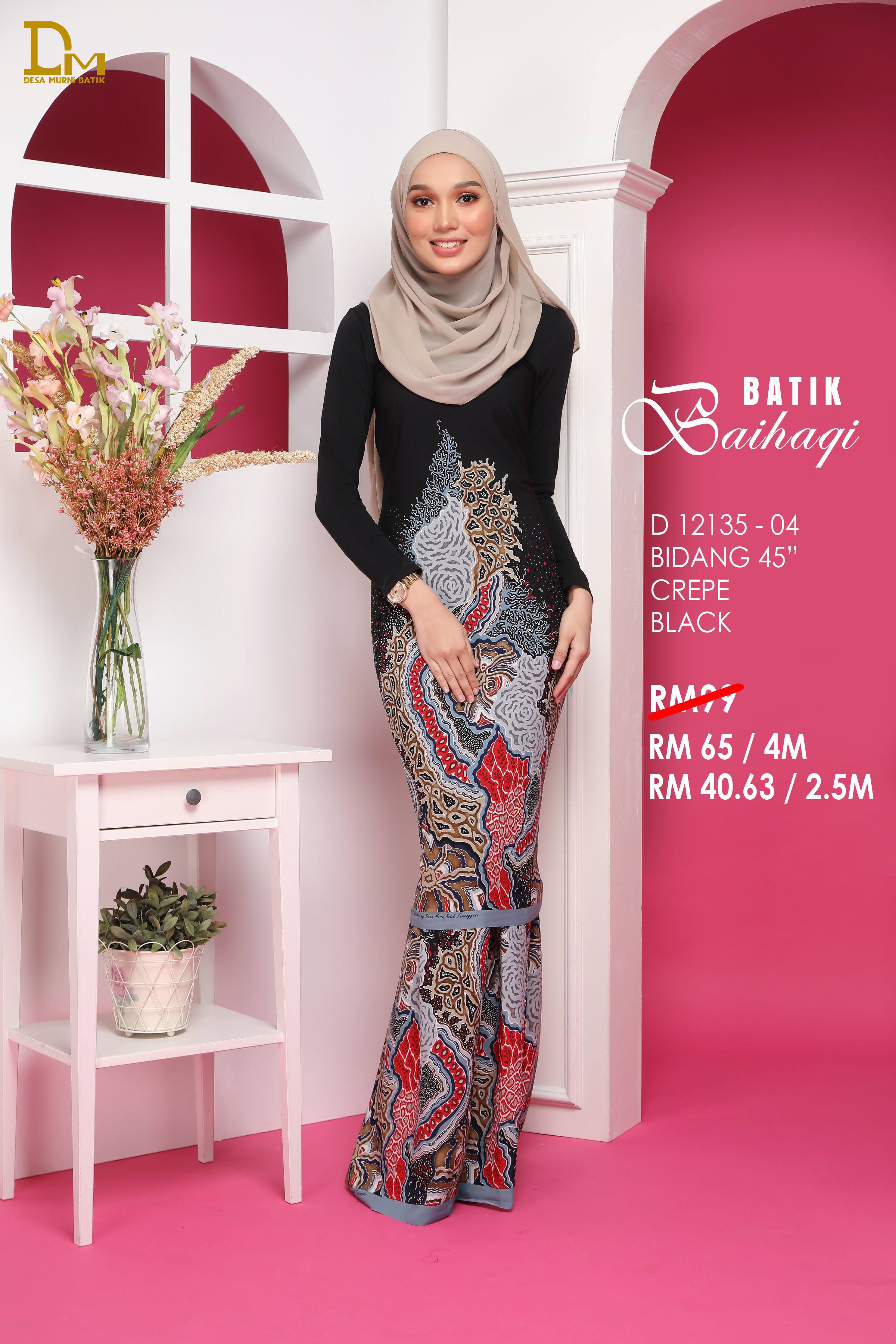 BAIHAQI D 19-4 HITAM