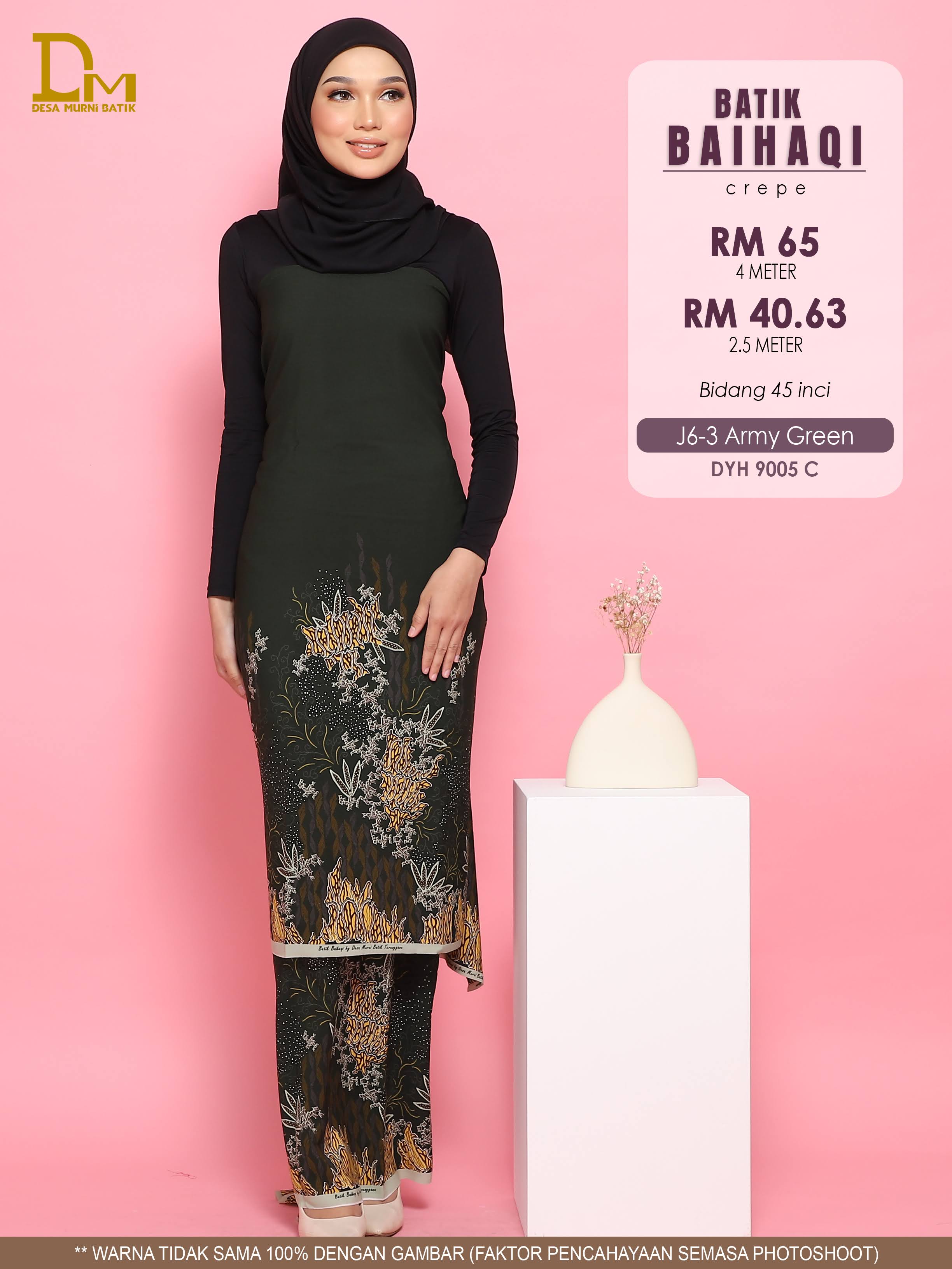BAIHAQI J 6-3 ARMY GREEN