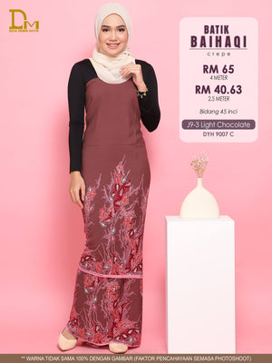 BAIHAQI J 9-3 LIGHT CHOCOLATE