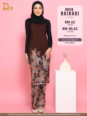 BAIHAQI J 1-2 DARK BROWN