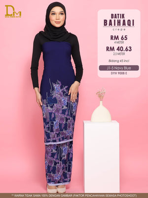BAIHAQI J 1-5 NAVY BLUE