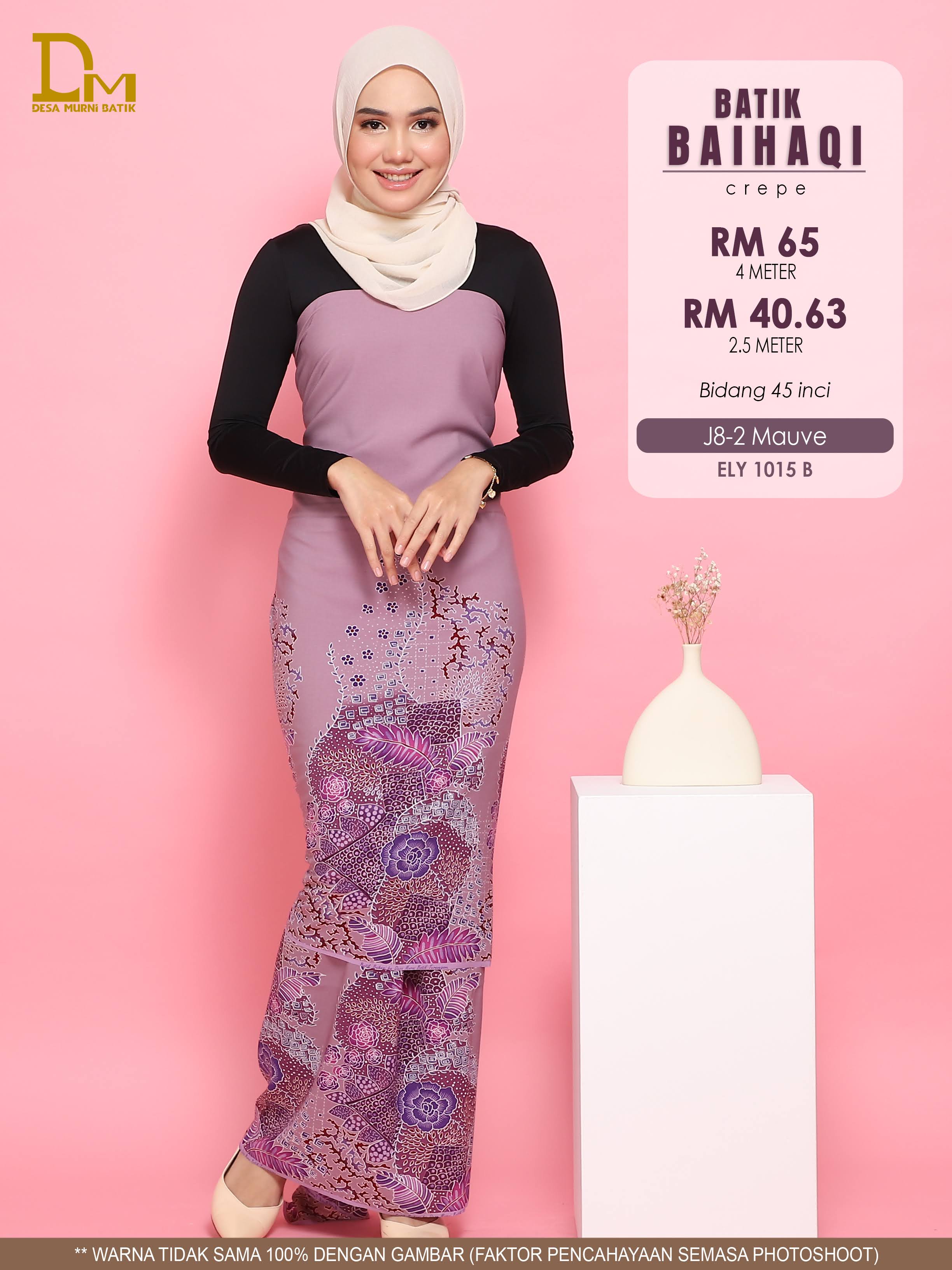 BAIHAQI J 8-2 MAUVE