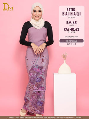 BAIHAQI J 8-2 MAUVE