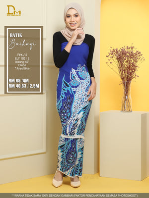 BAIHAQI F 6-5 ROYAL BLUE