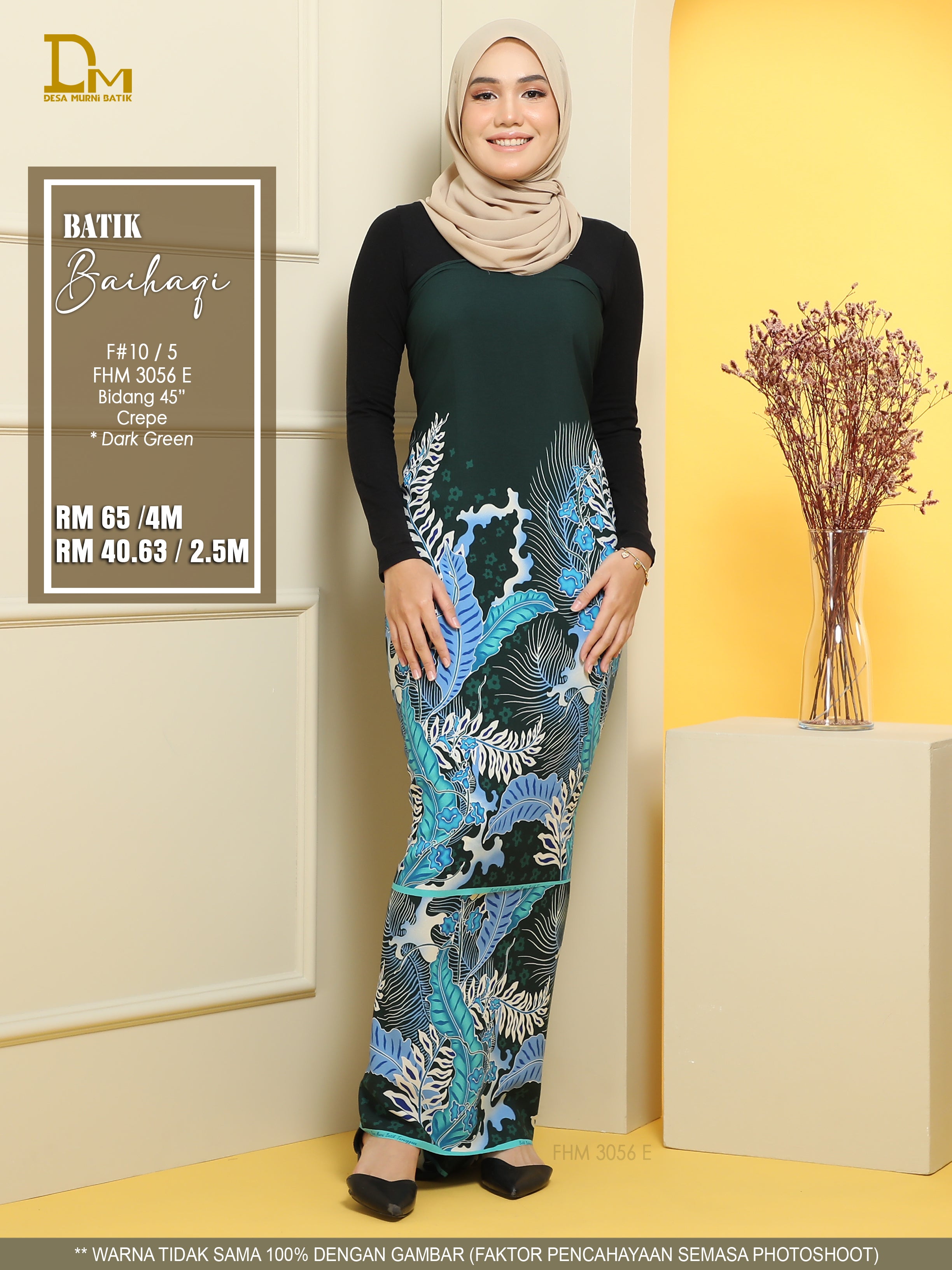 BAIHAQI F 10-5 DARK GREEN