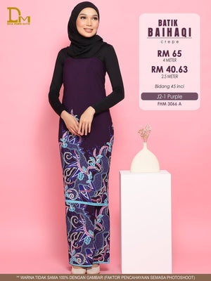 BAIHAQI J 2-1 PURPLE