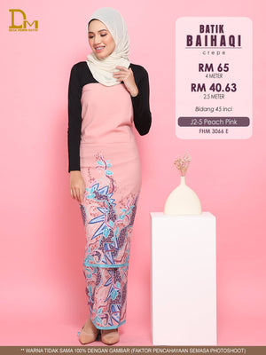 BAIHAQI J 2-5 PEACH PINK