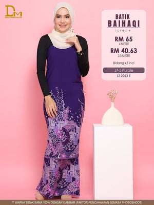 BAIHAQI J 7-5 PURPLE