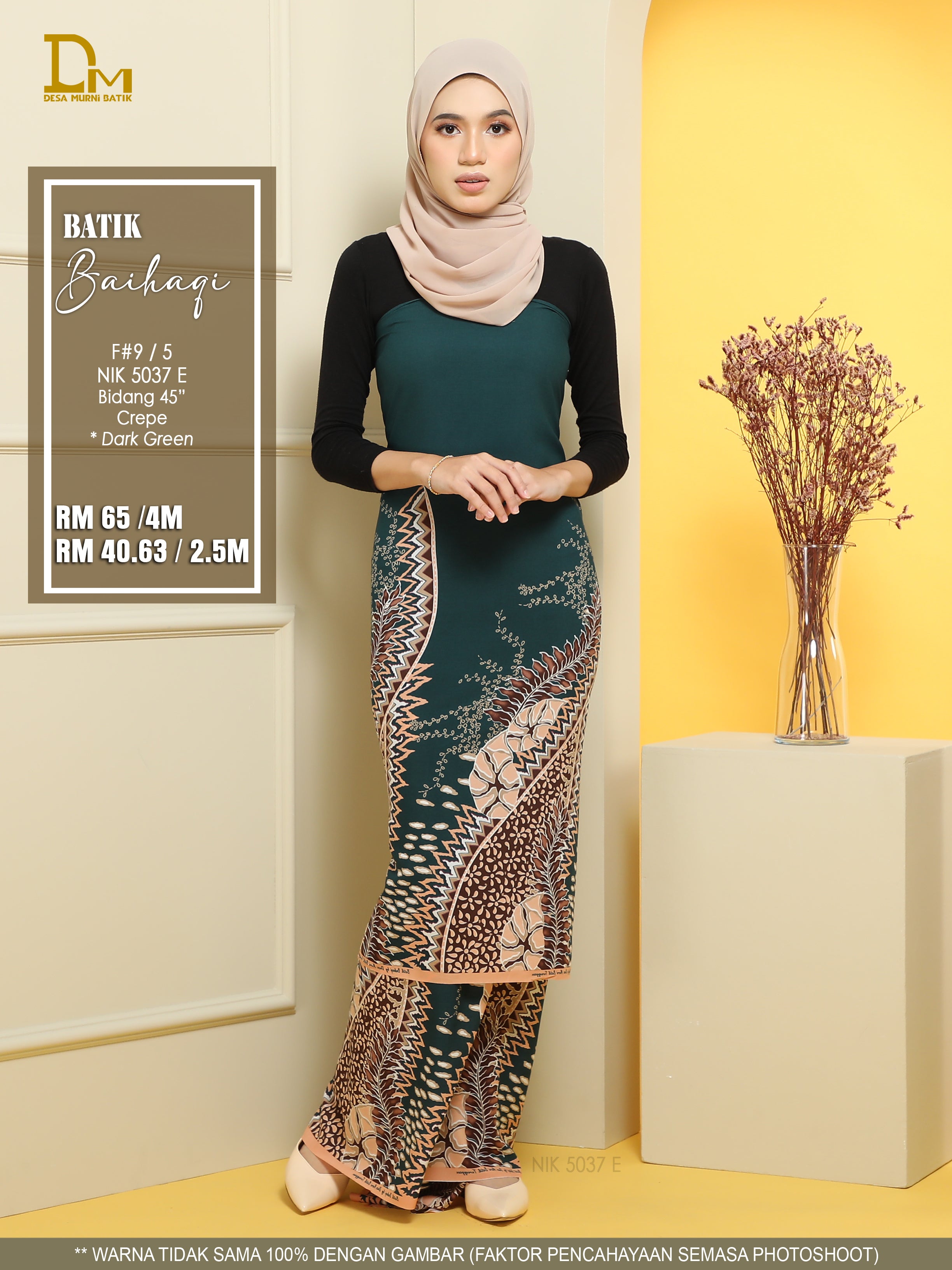BAIHAQI F 9-5 DARK GREEN