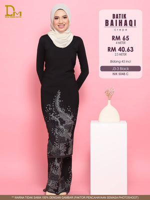 BAIHAQI J 3-3 BLACK