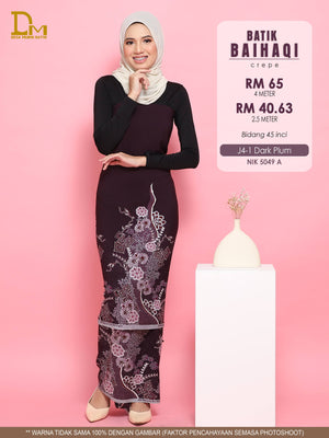 BAIHAQI J 4-1 DARK PLUM