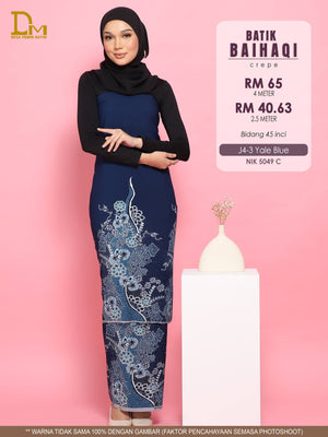 BAIHAQI J 4-3 YALE BLUE