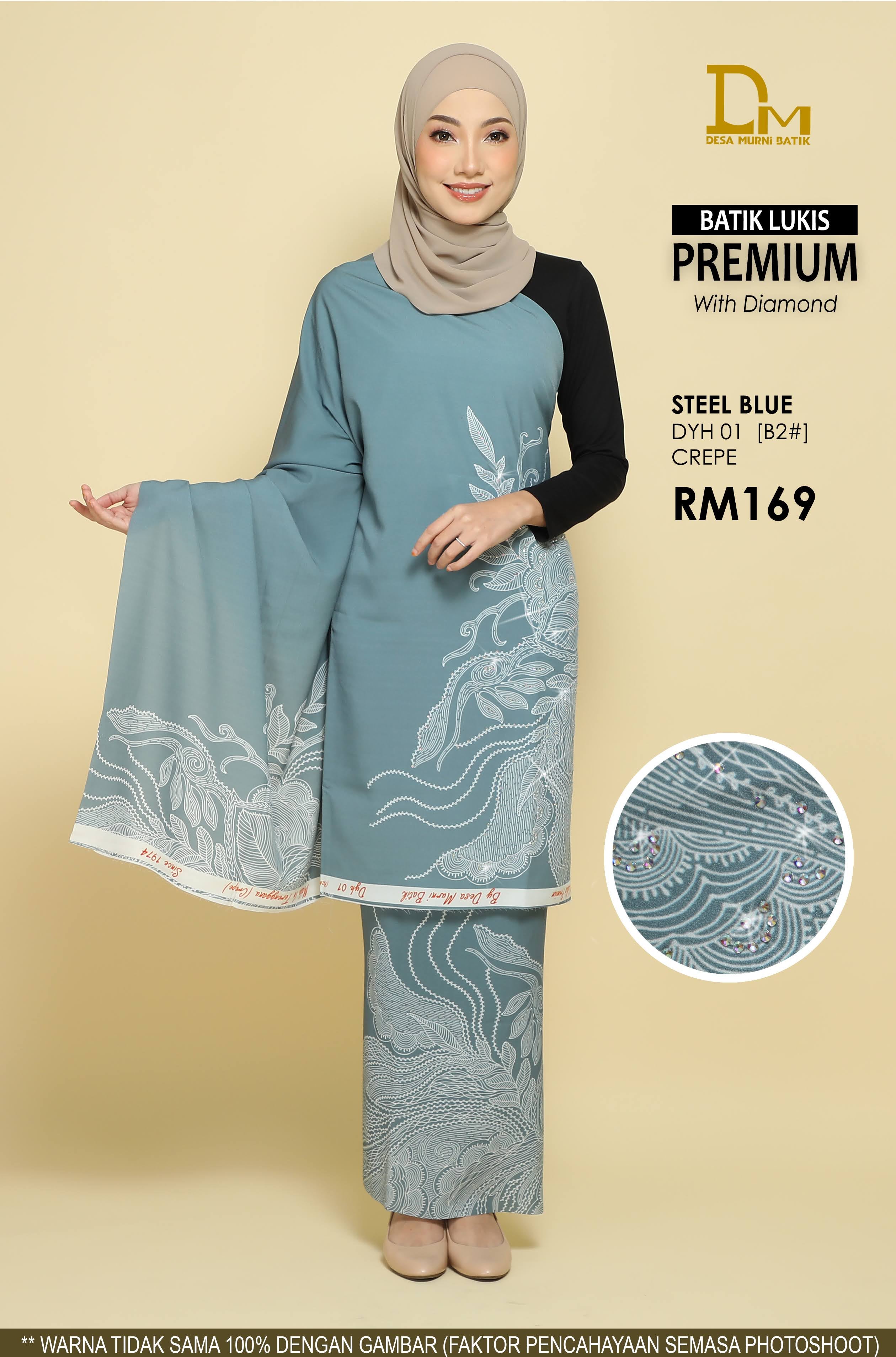 BATIK LUKIS PREMIUM WITH DIAMOND DYH 01