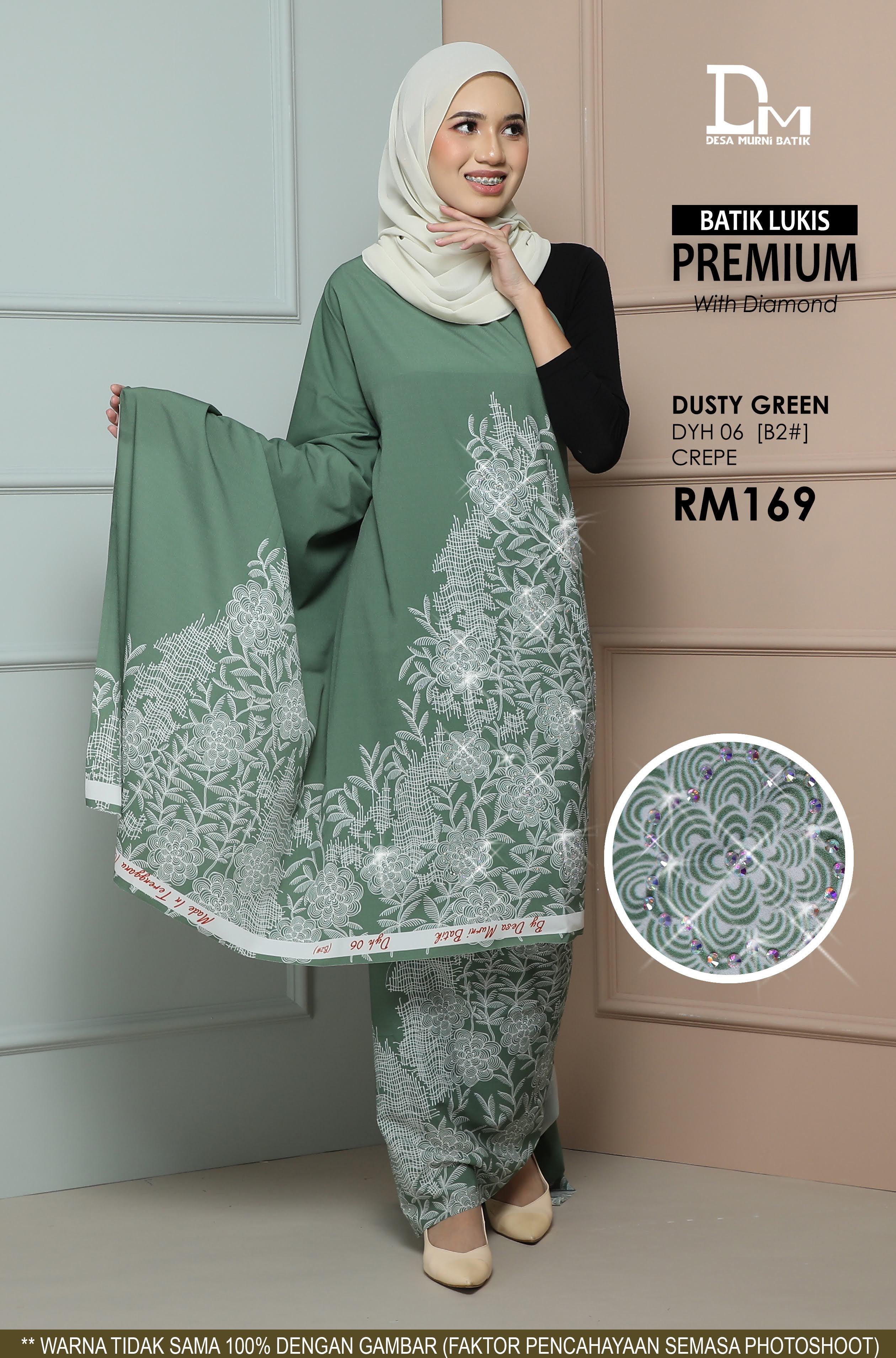 BATIK LUKIS PREMIUM BERLIAN DYH 06