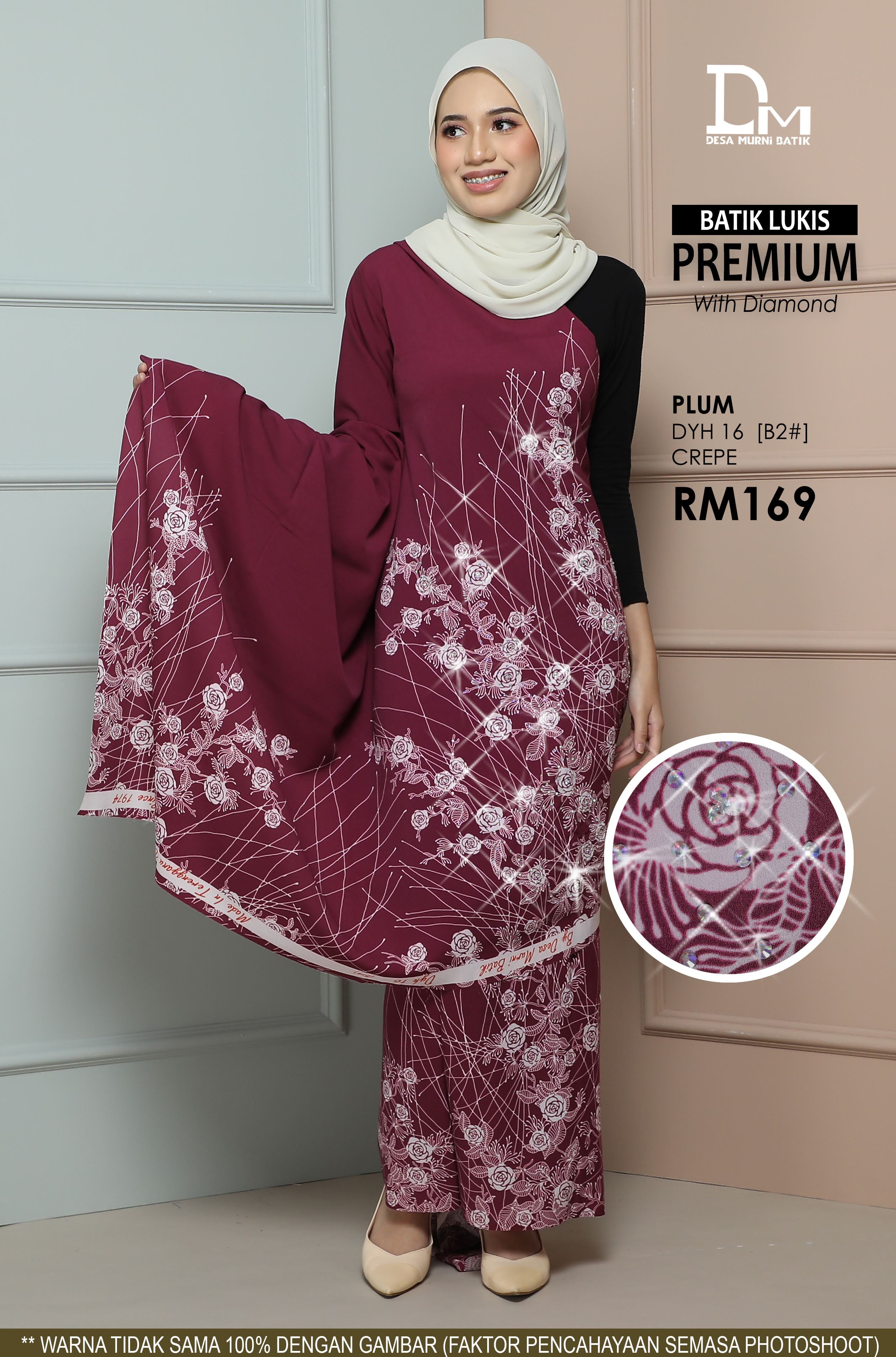 BATIK LUKIS PREMIUM BERLIAN DYH 16