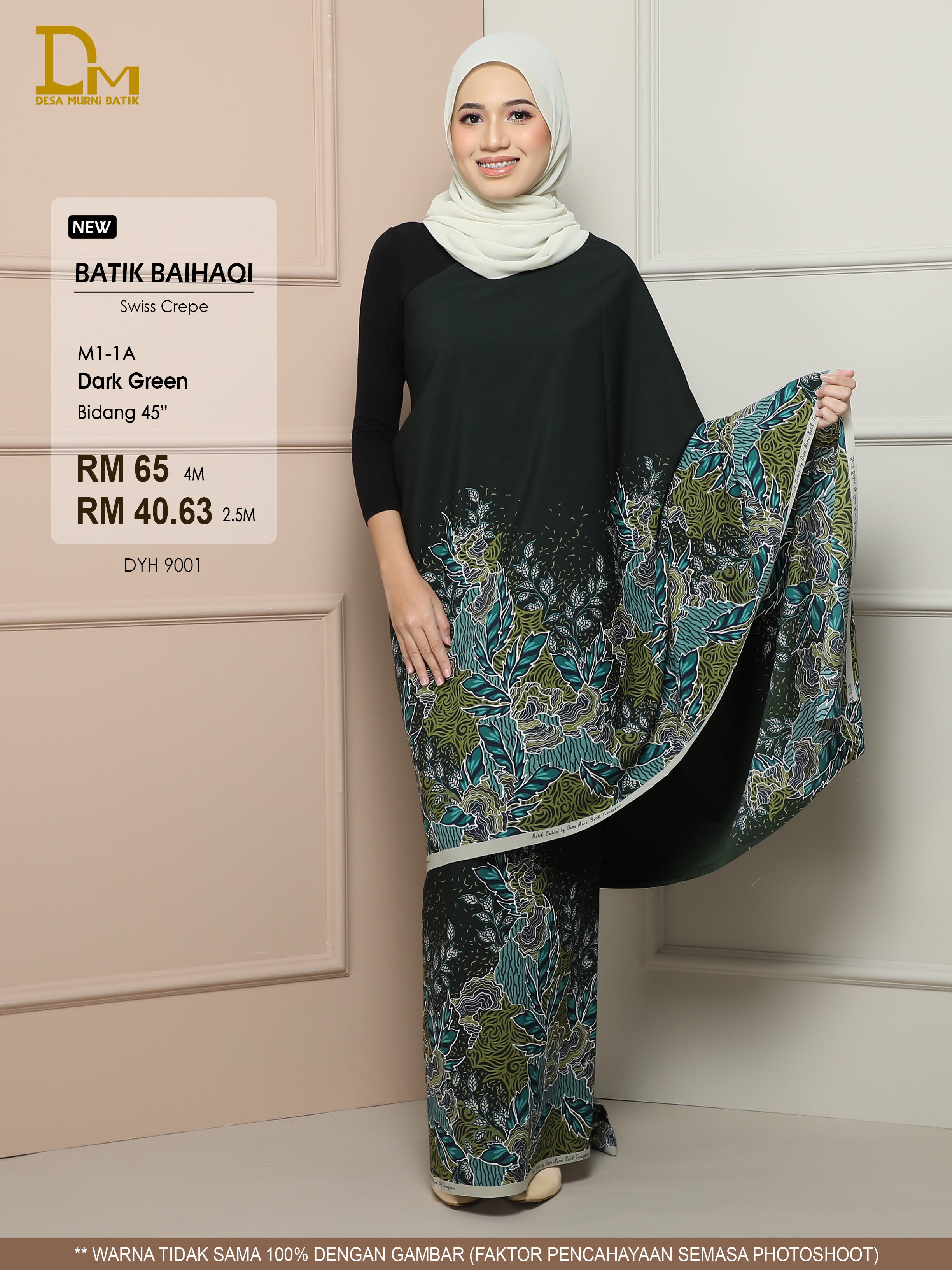 BAIHAQI M 1-1 DARK GREEN