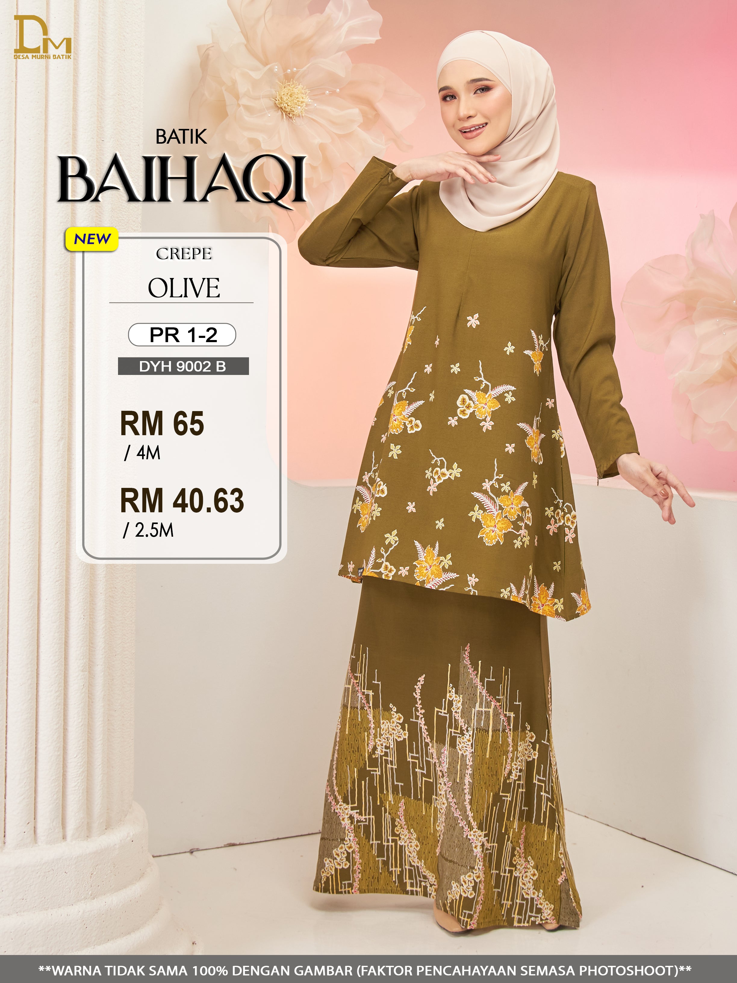 BAIHAQI R 1-2 OLIVE