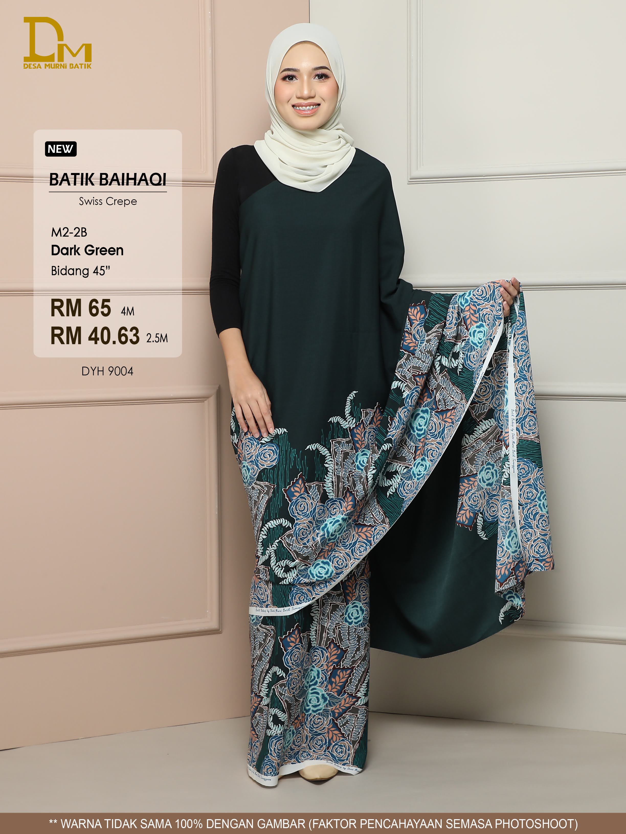 BAIHAQI M 2-2 DARK GREEN