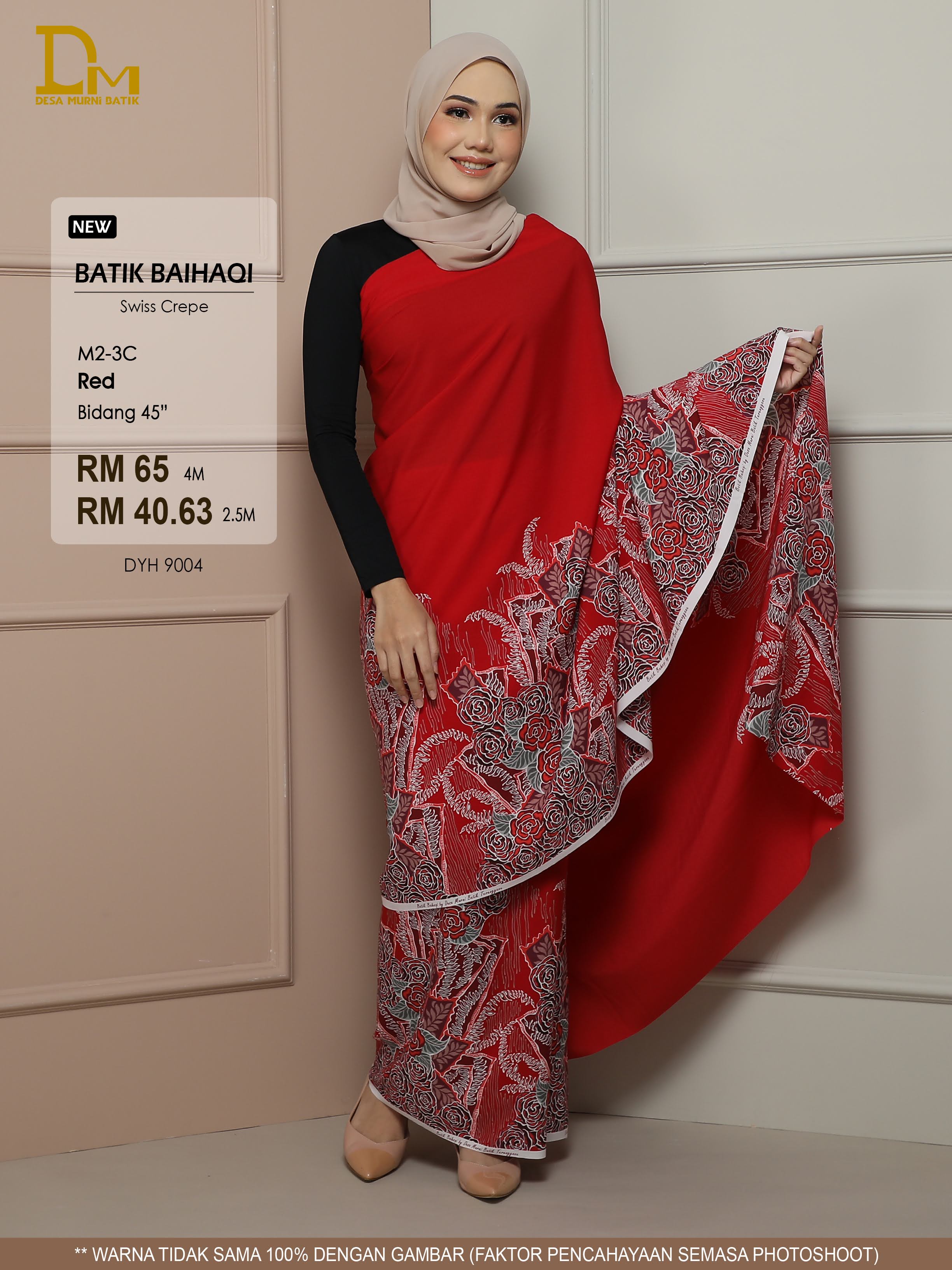 BAIHAQI M 2-3 RED