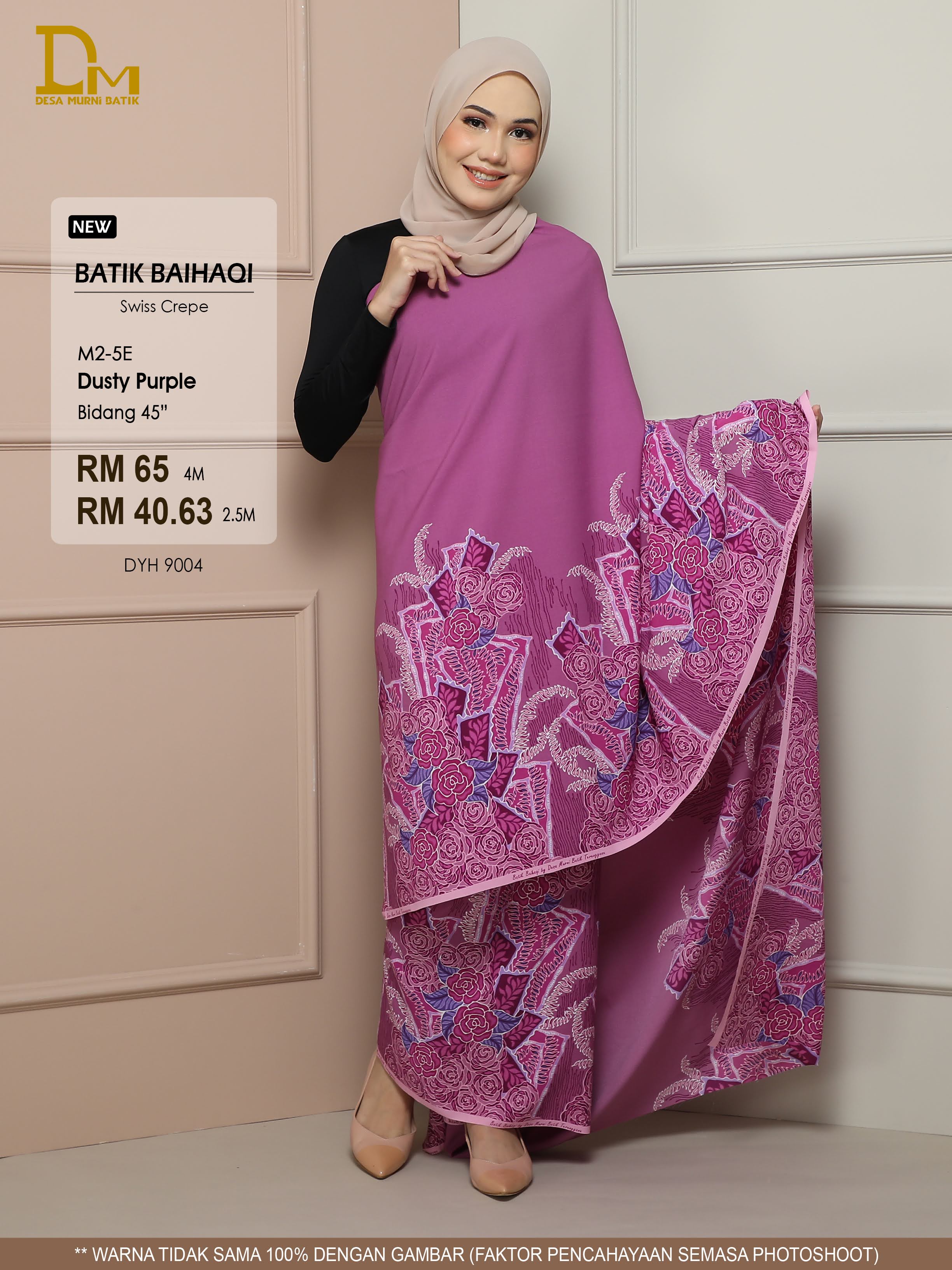 BAIHAQI M 2-5 DUSTY PURPLE