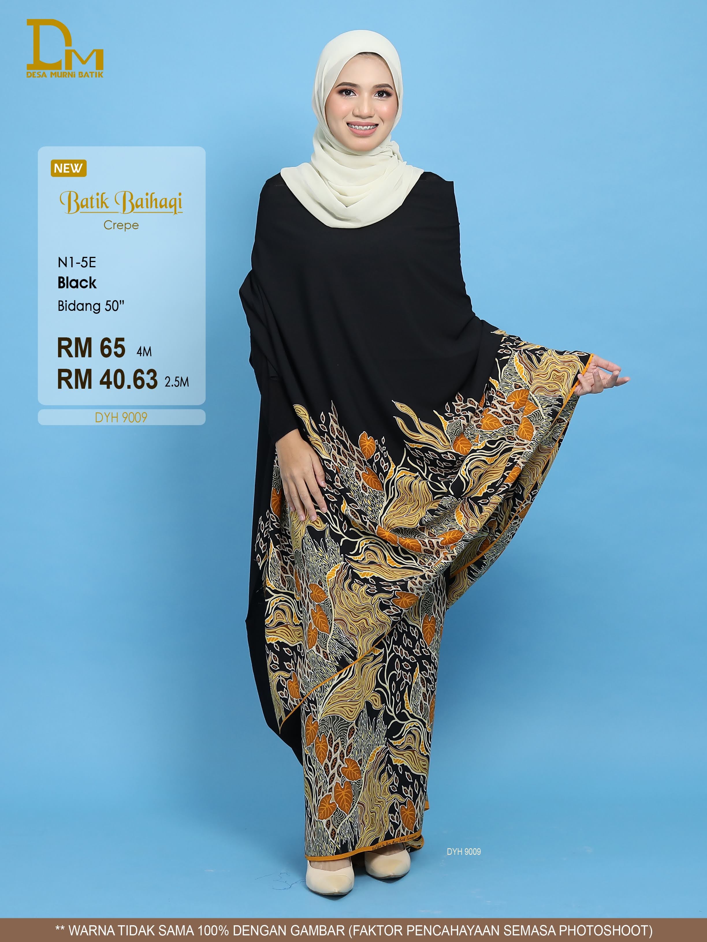 BAIHAQI N 1-5 BLACK