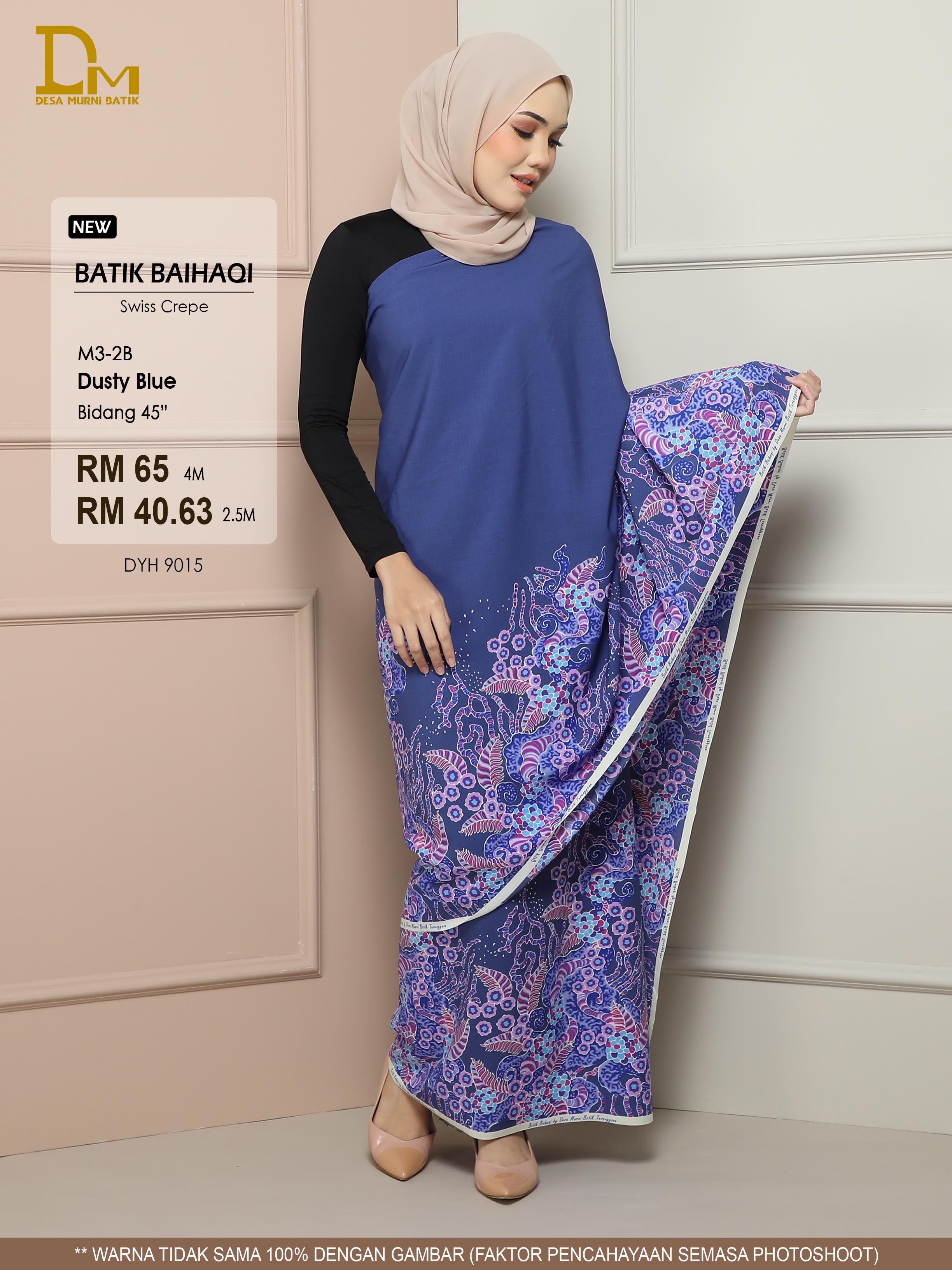 BAIHAQI M 3-2 DUSTY BLUE