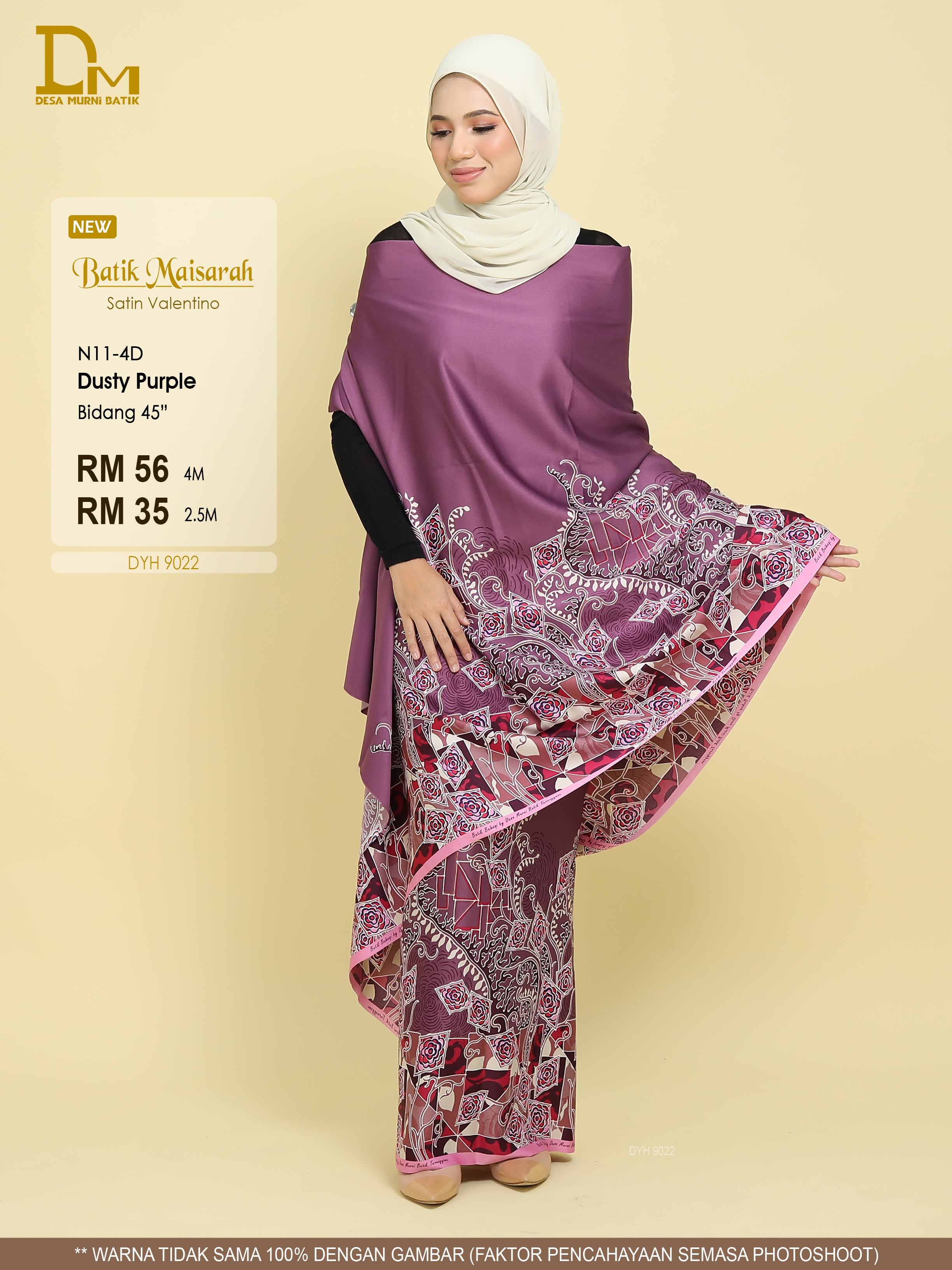 MAISARAH N 11-4 DUSTY PURPLE