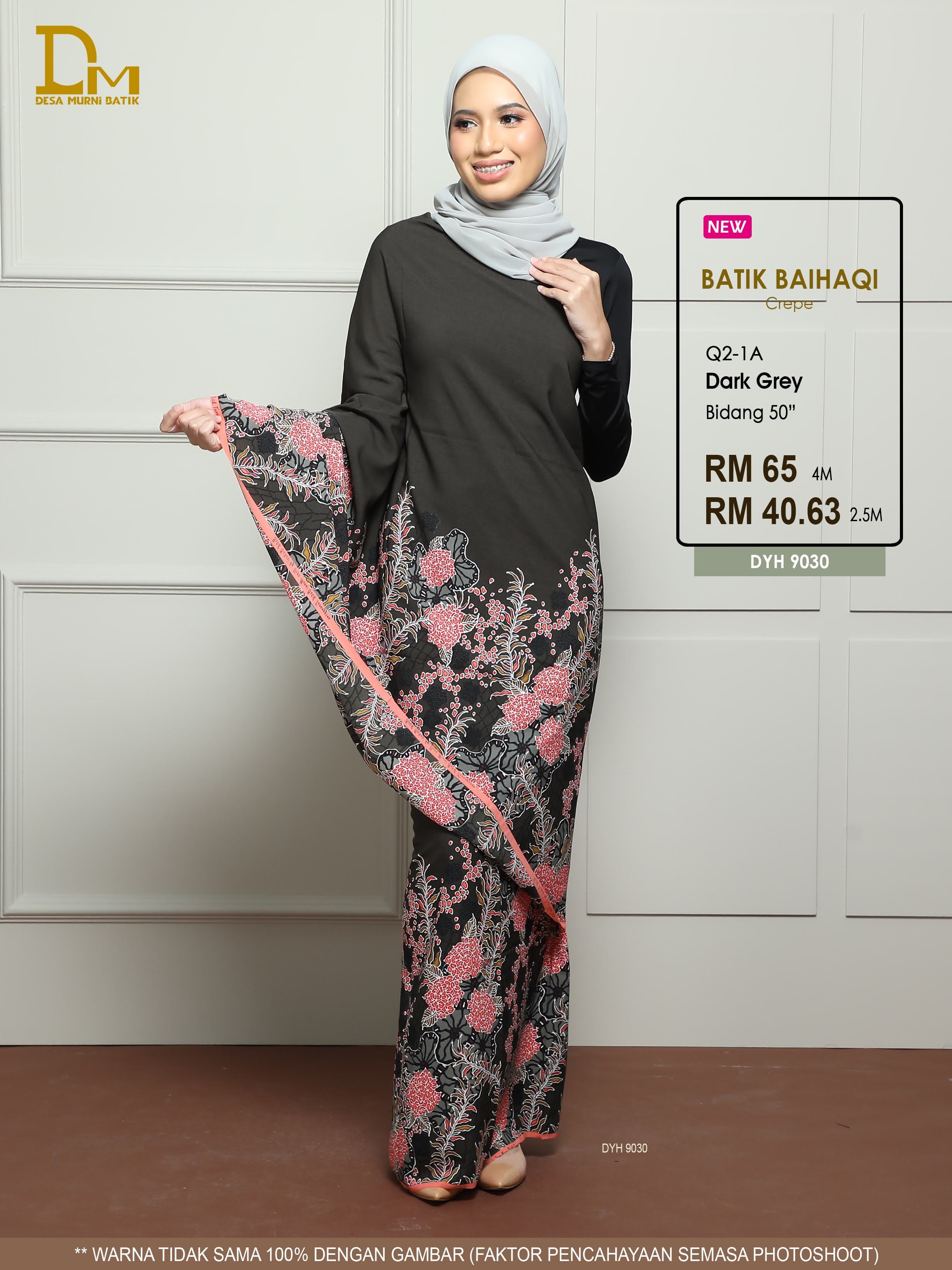 BAIHAQI 1.0 Q 2-1 ( DYH 9030 )DARK GREY