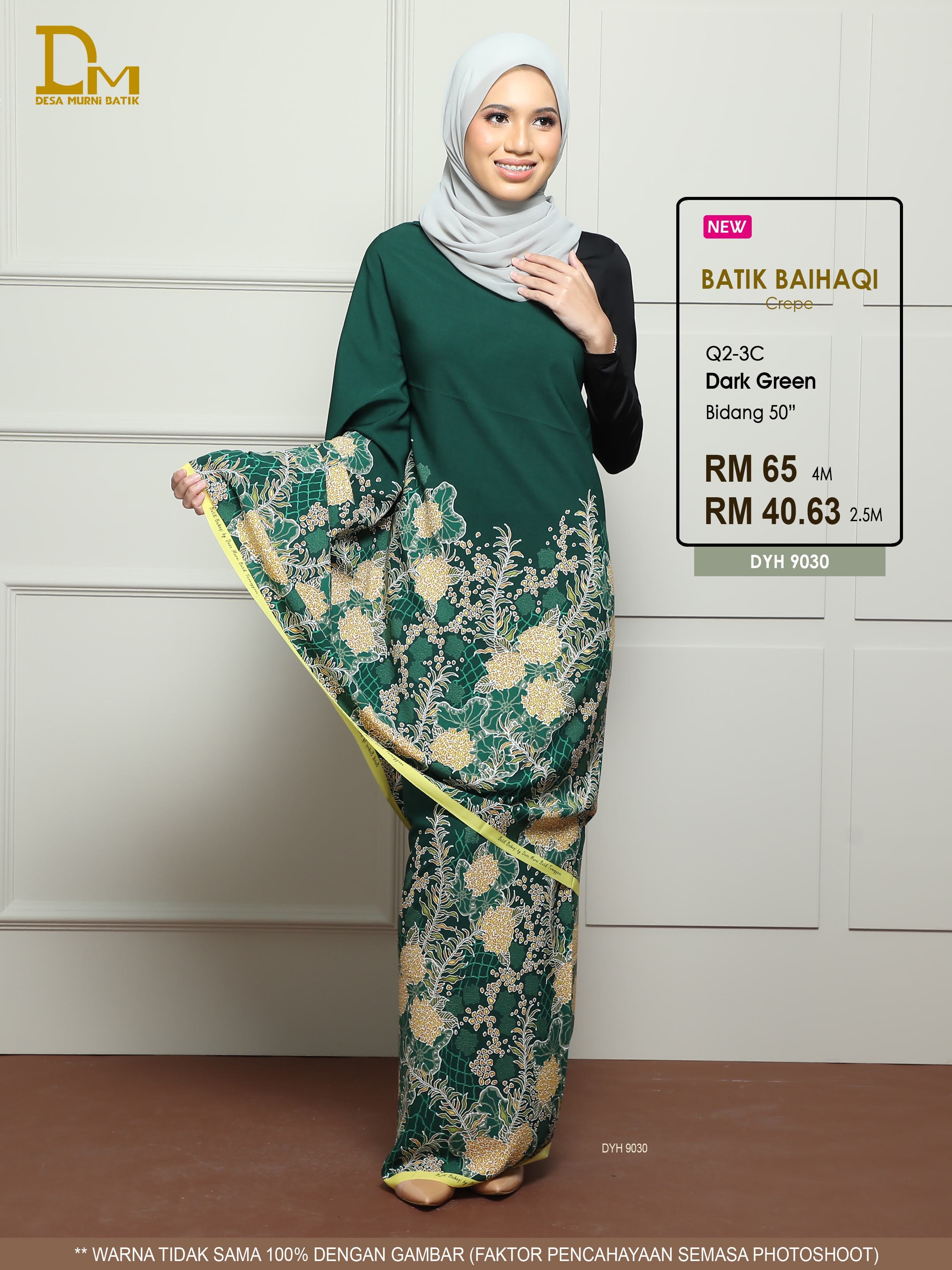 BAIHAQI 1.0 Q 2-3 DARK GREEN