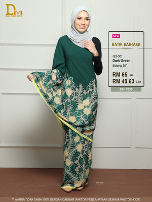 BAIHAQI 1.0 Q 2-3 HIJAU GELAP