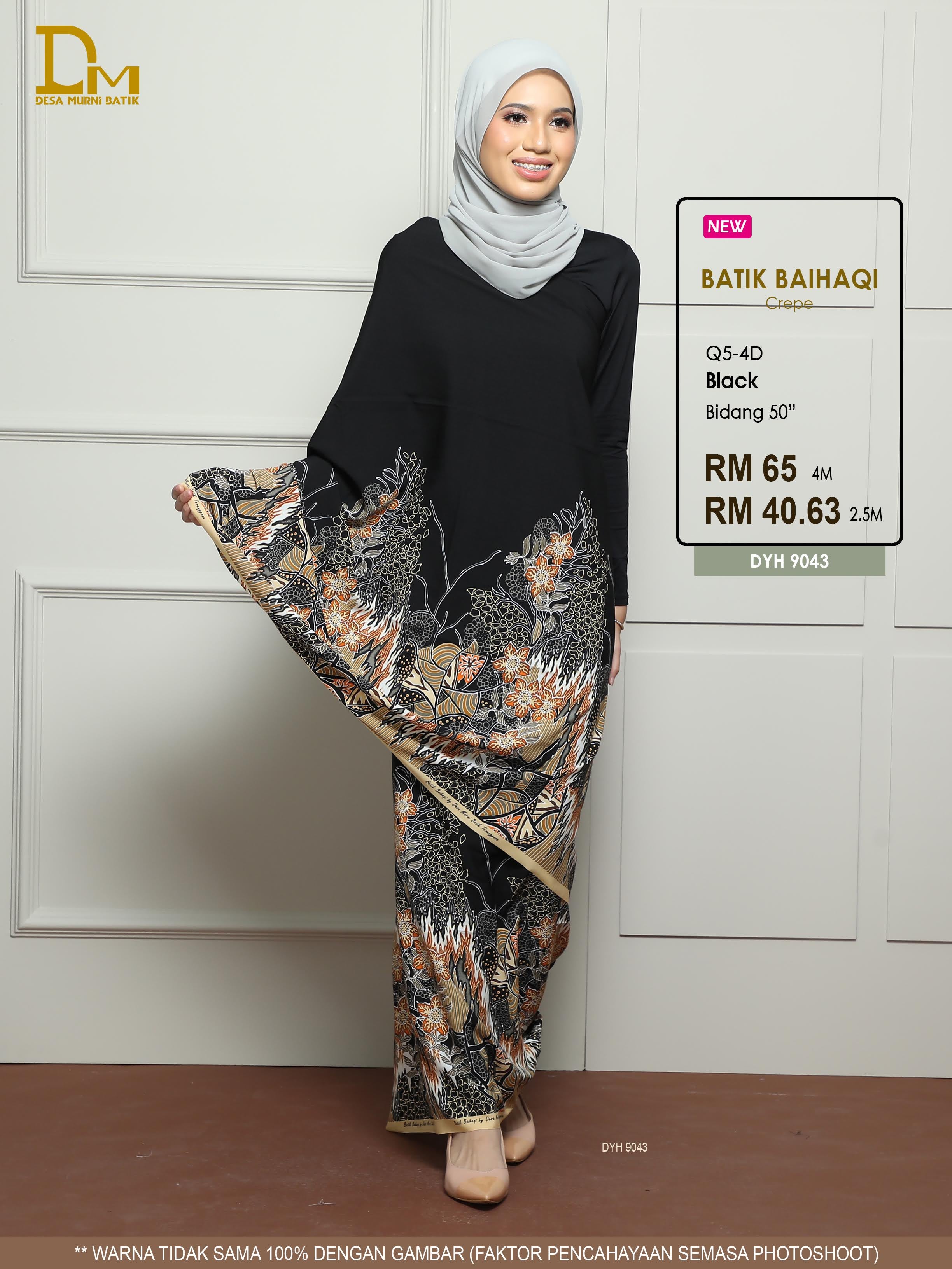 BAIHAQI 1.0 Q 5-4 HITAM