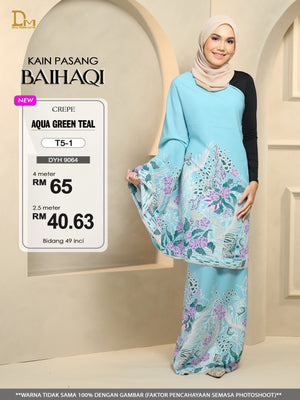 BAIHAQI T 5-1 AQUA GREEN TEAL
