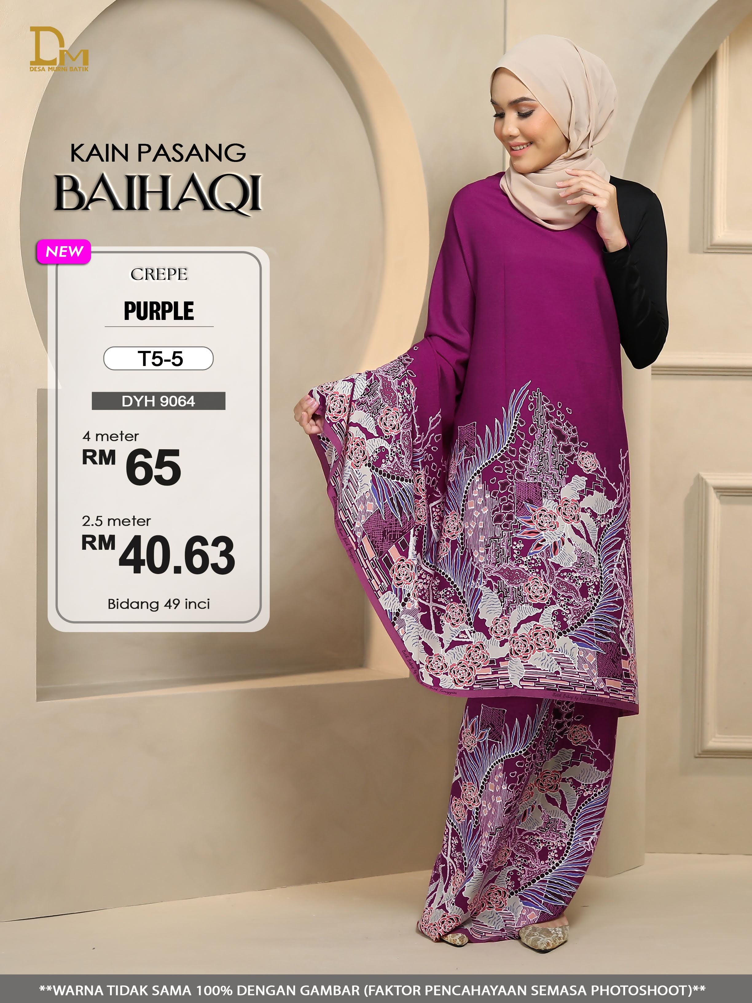 BAIHAQI T 5-5 PURPLE