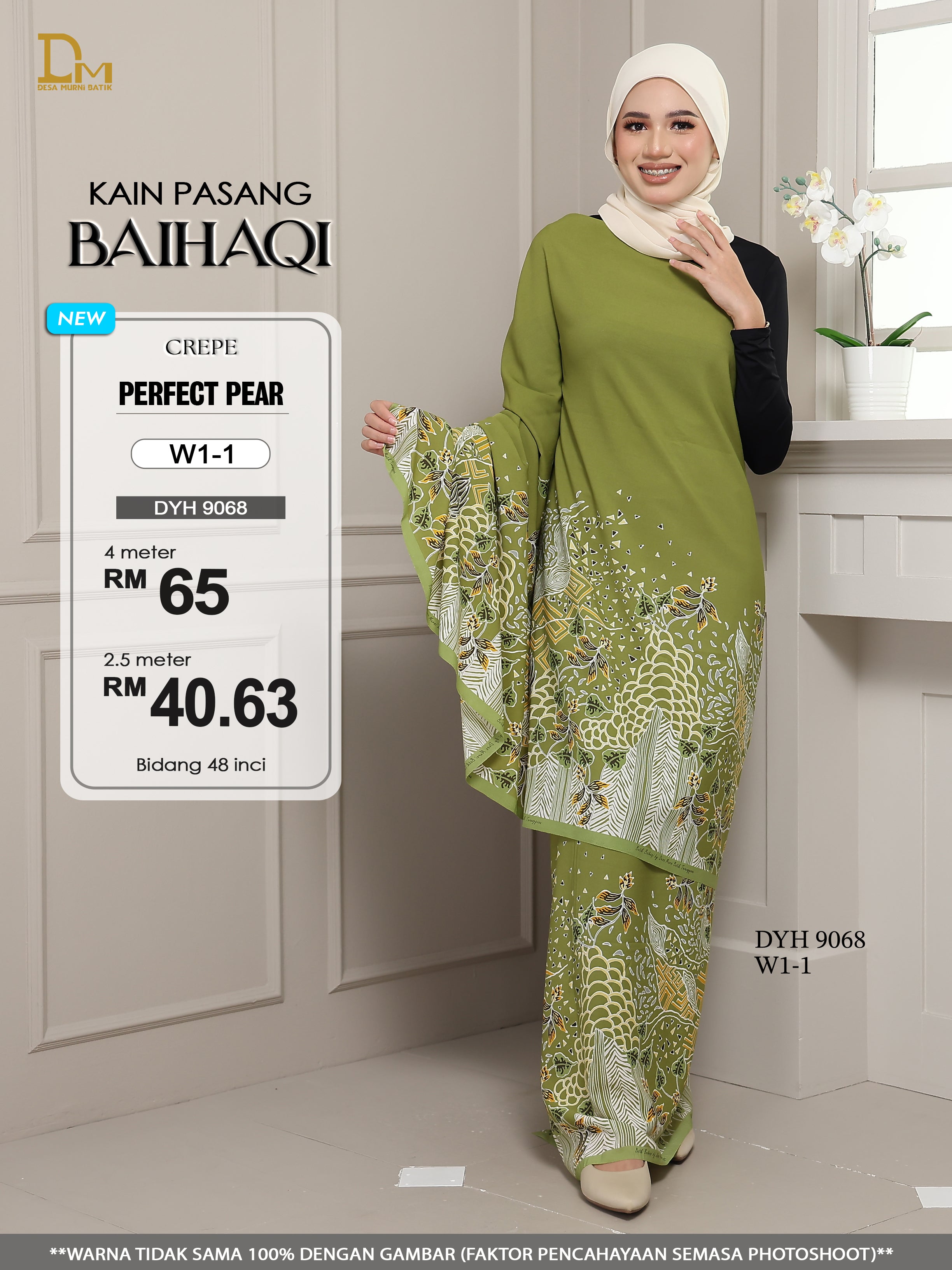 BAIHAQI W 1-1 PERFECT PEAR
