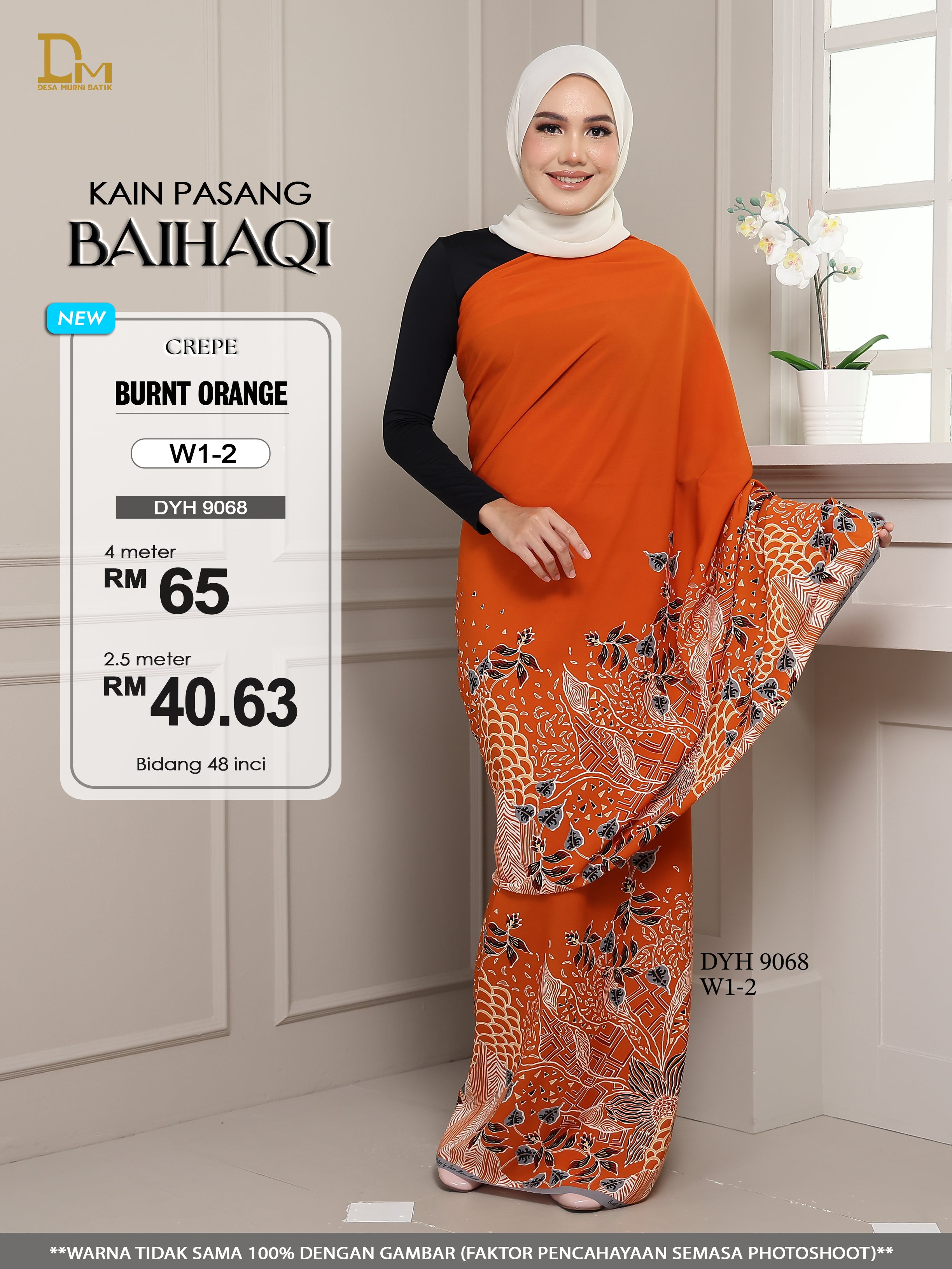 BAIHAQI W 1-2 BURNT ORANGE