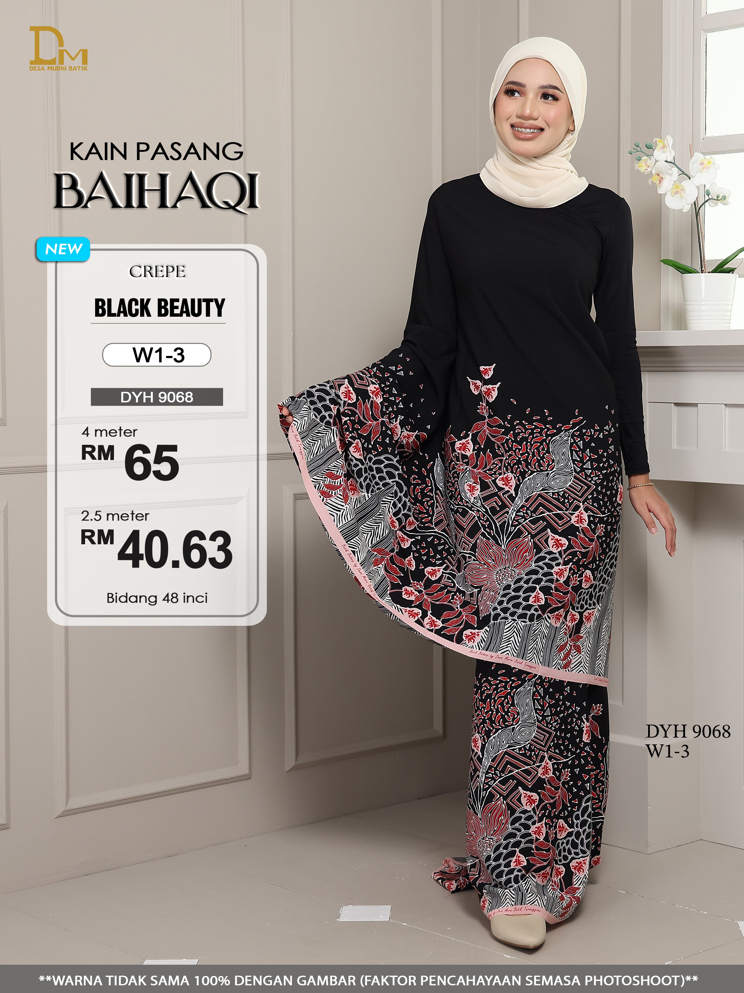 BAIHAQI W 1-3 BLACK BEAUTY