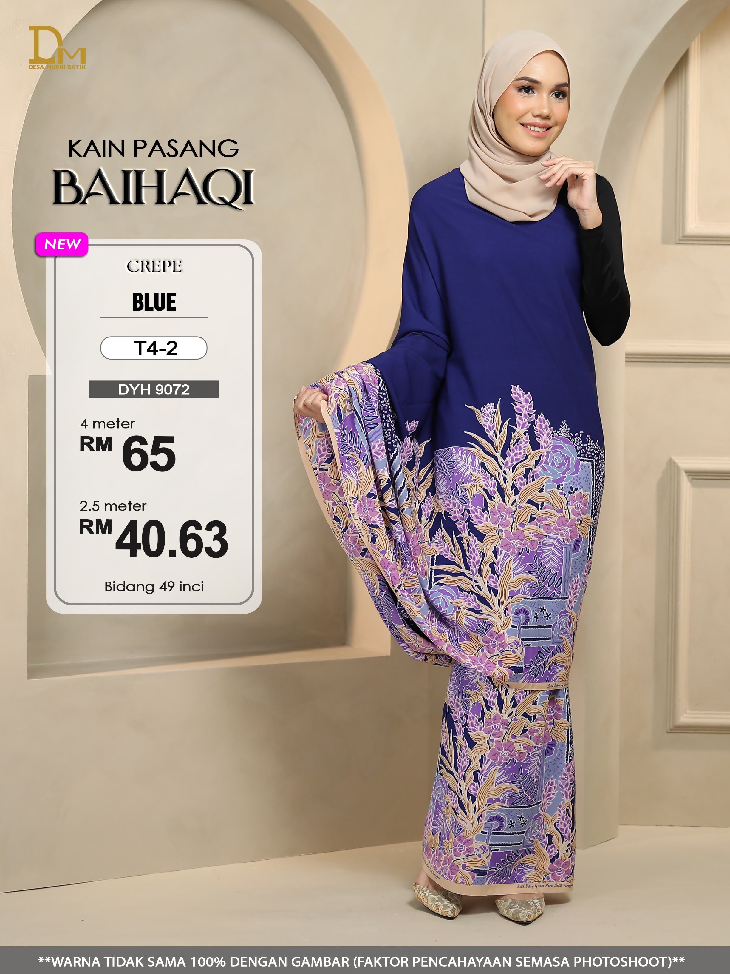 BAIHAQI T 4-2 BIRU